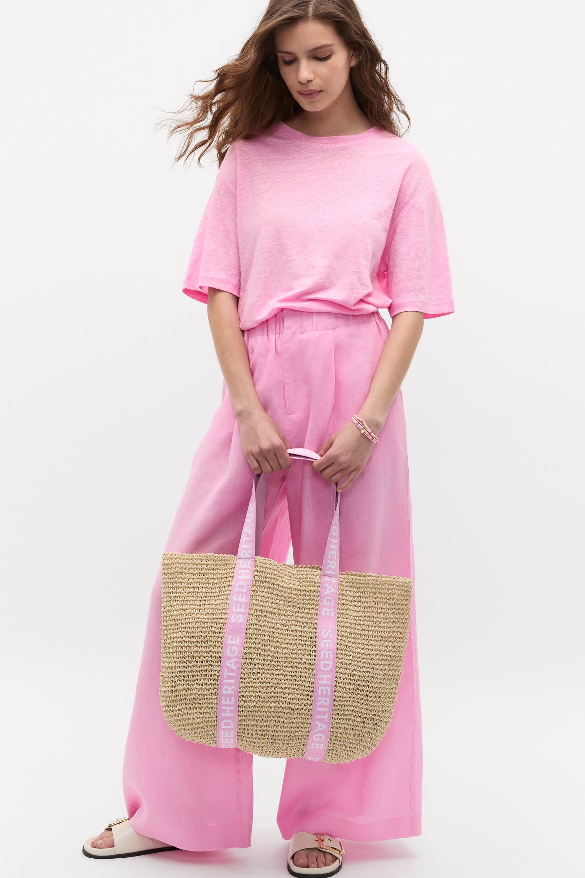 Linen Relaxed Tee