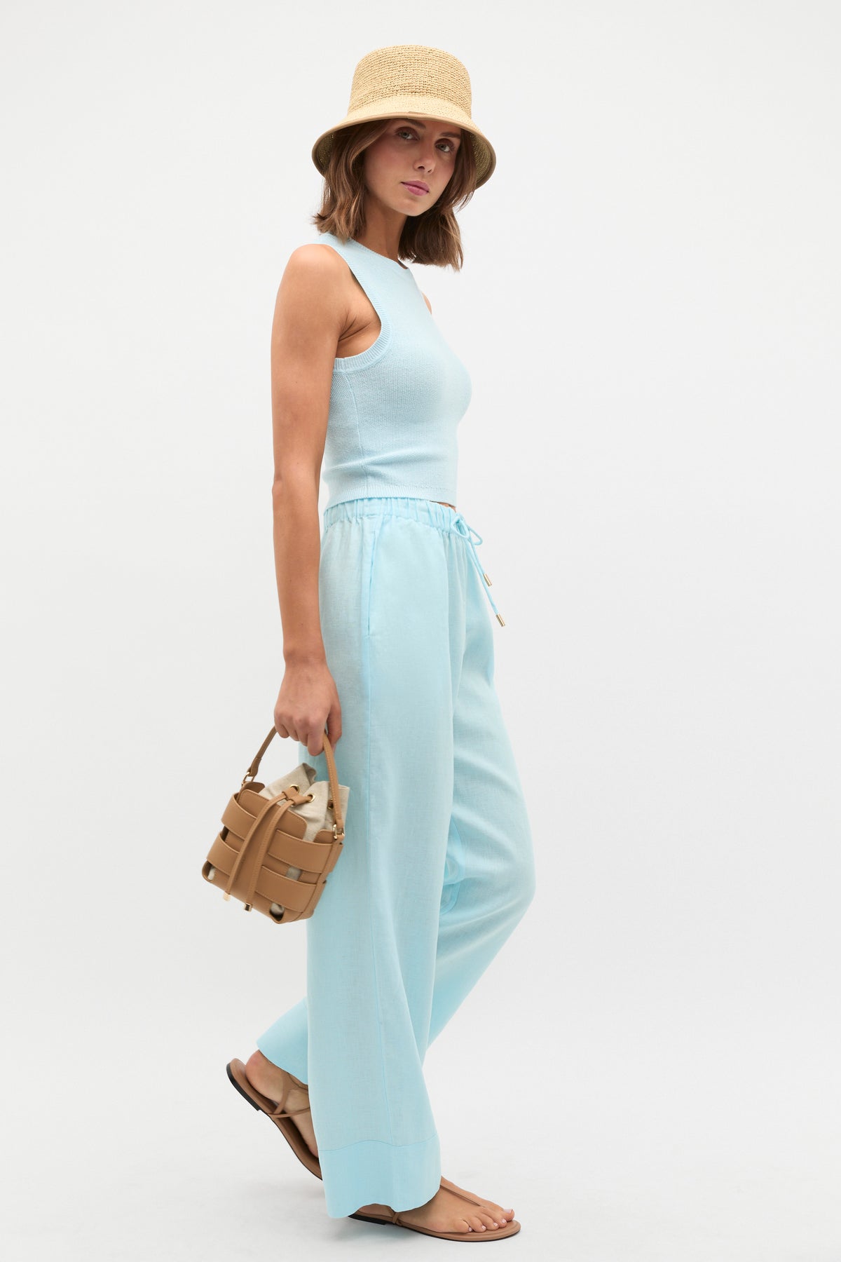 Cotton Twist Knit Top