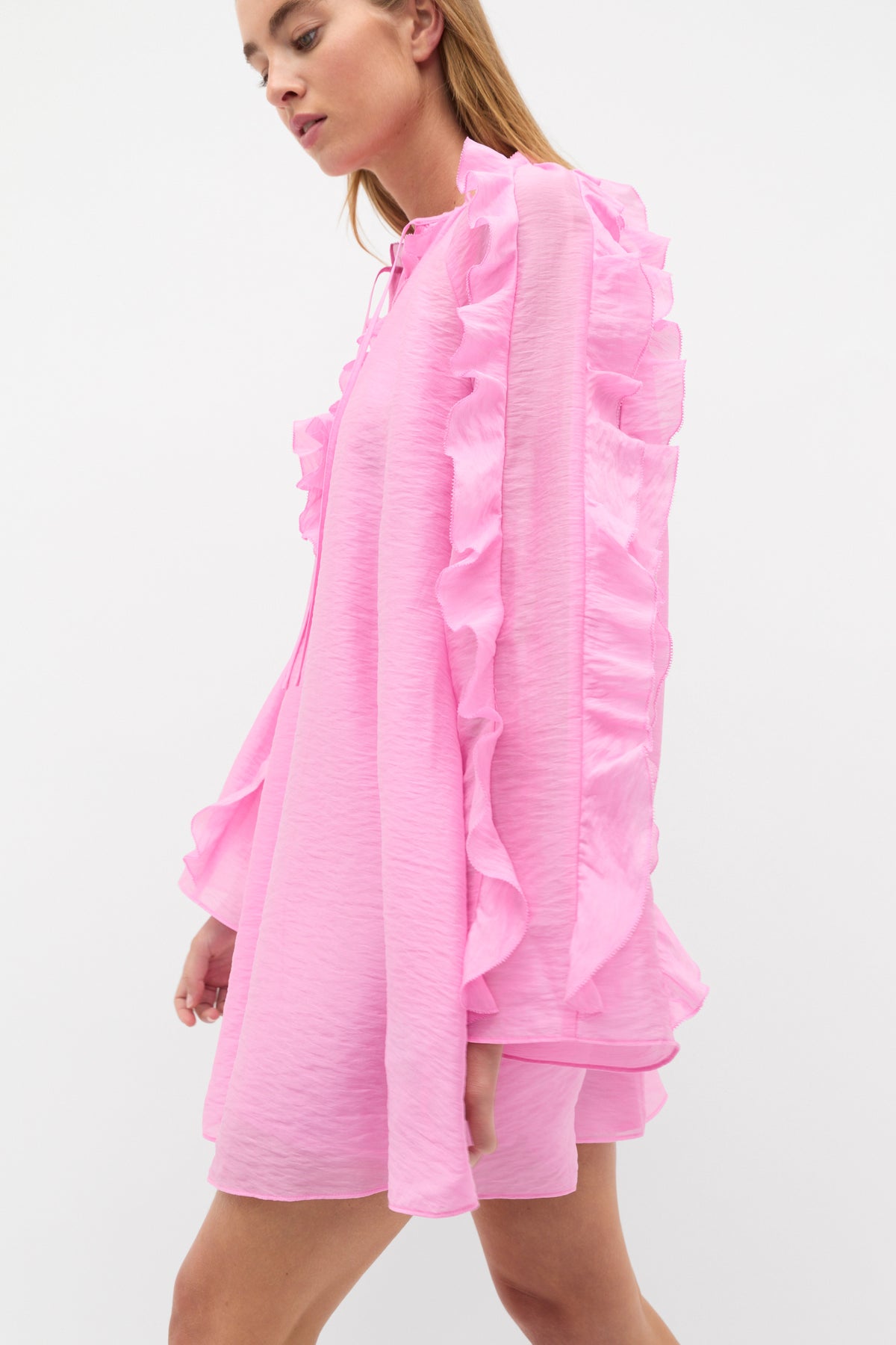 Ruffle Mini Dress
