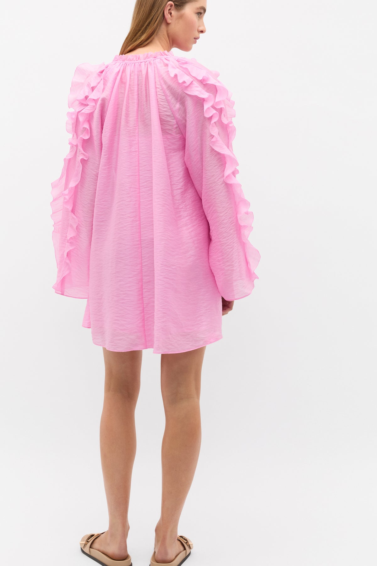 Ruffle Mini Dress