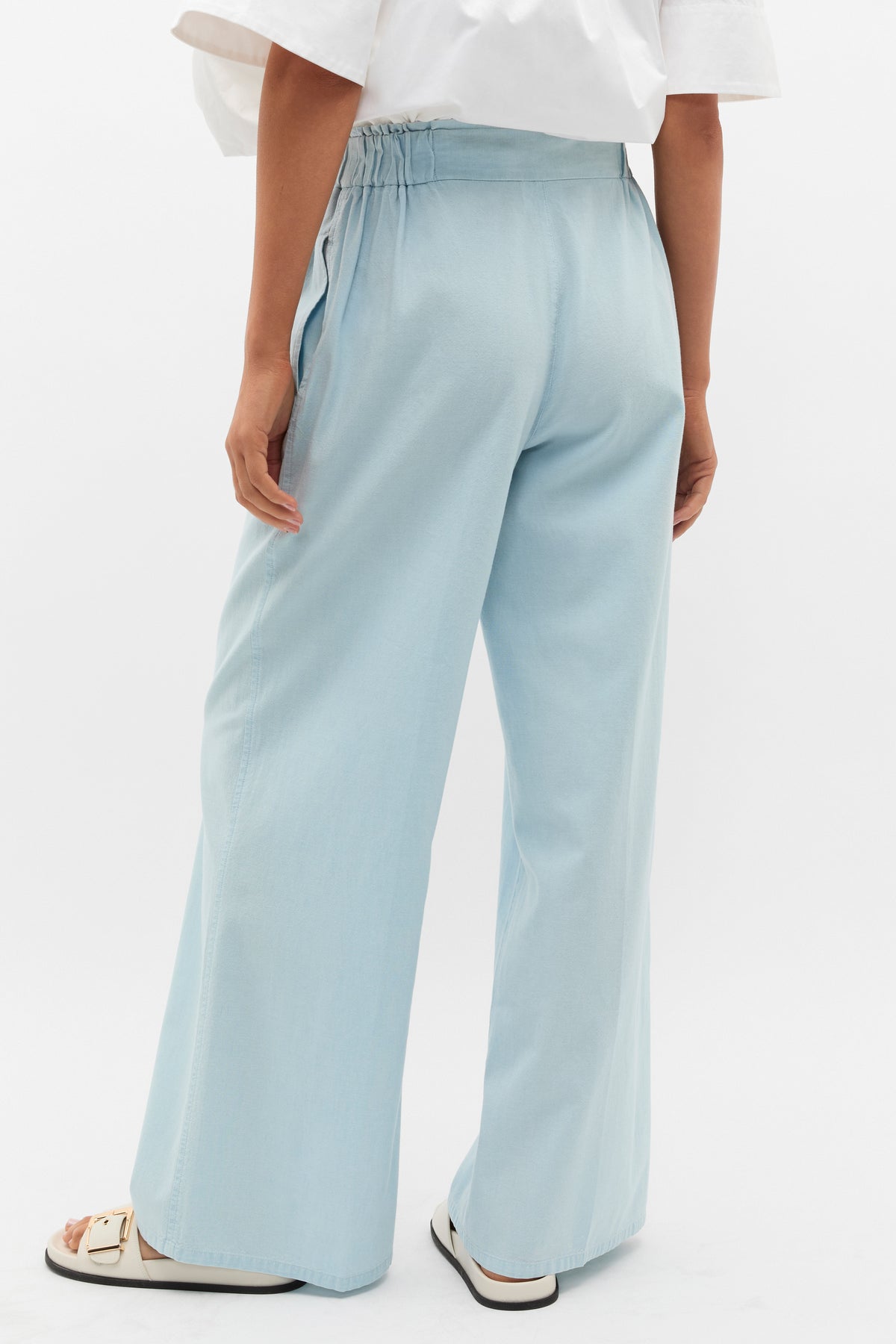 Chambray Elasticated Pant