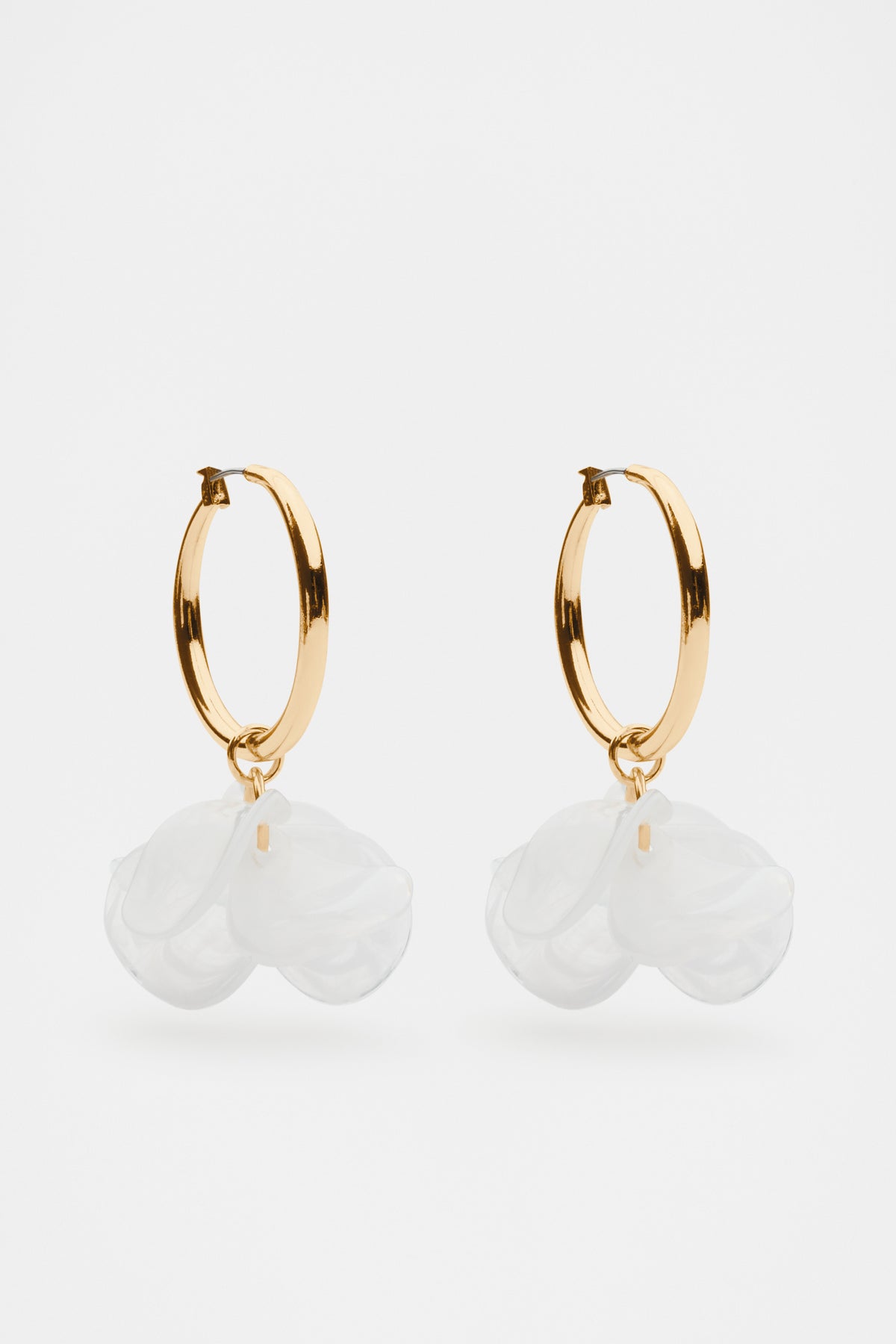 Resin Petal Earring