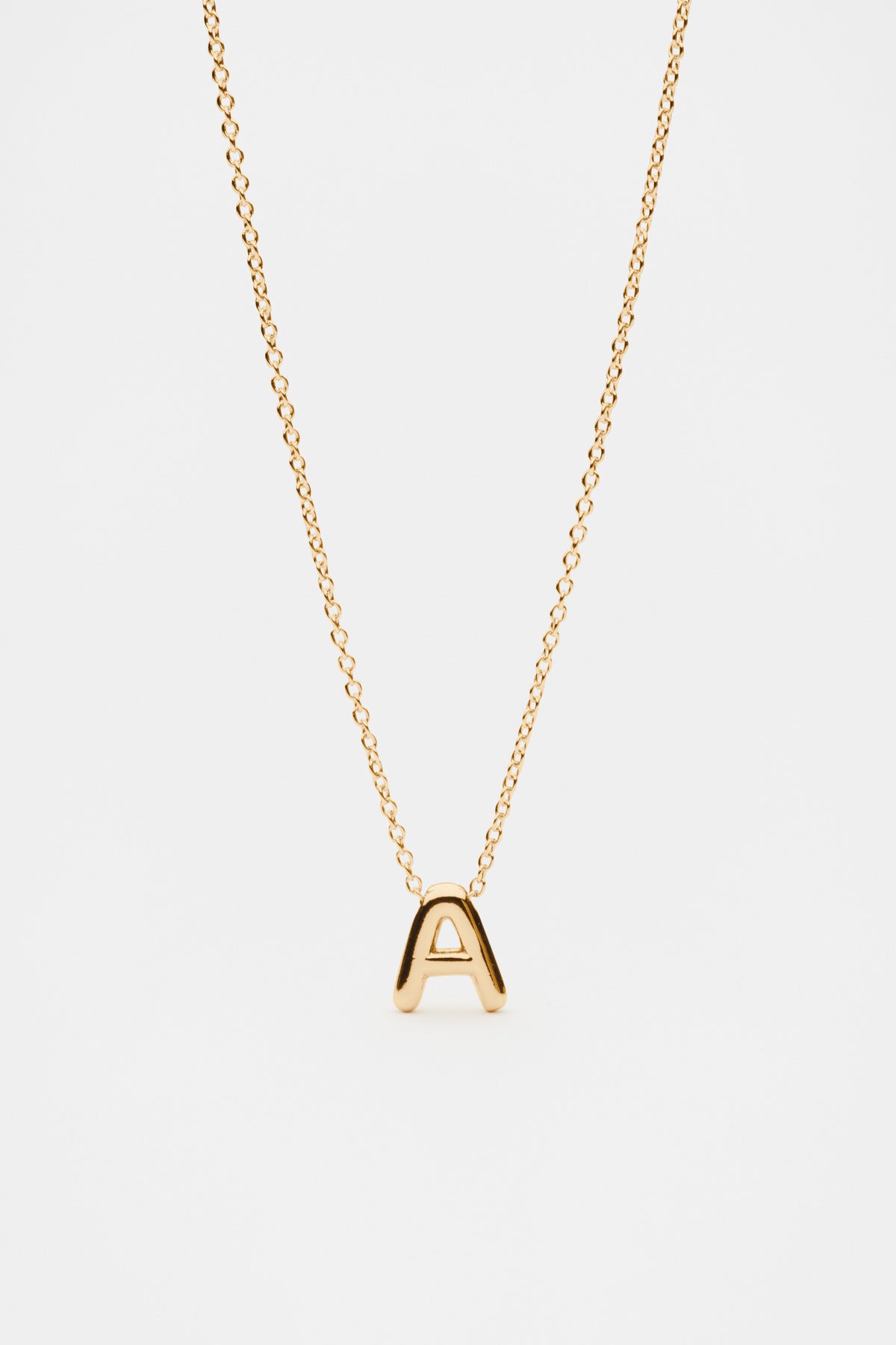 Bubble Letter Necklace