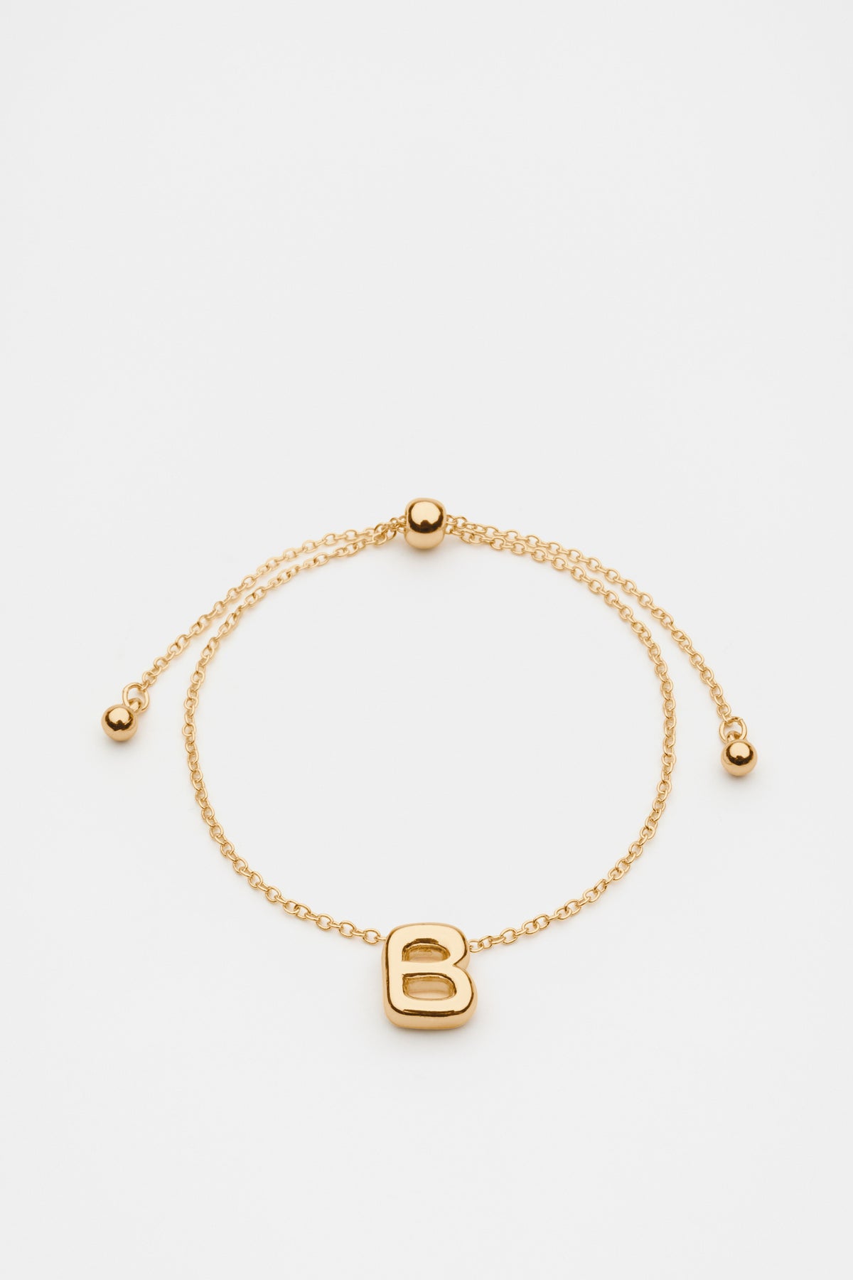 Bubble Letter Bracelet