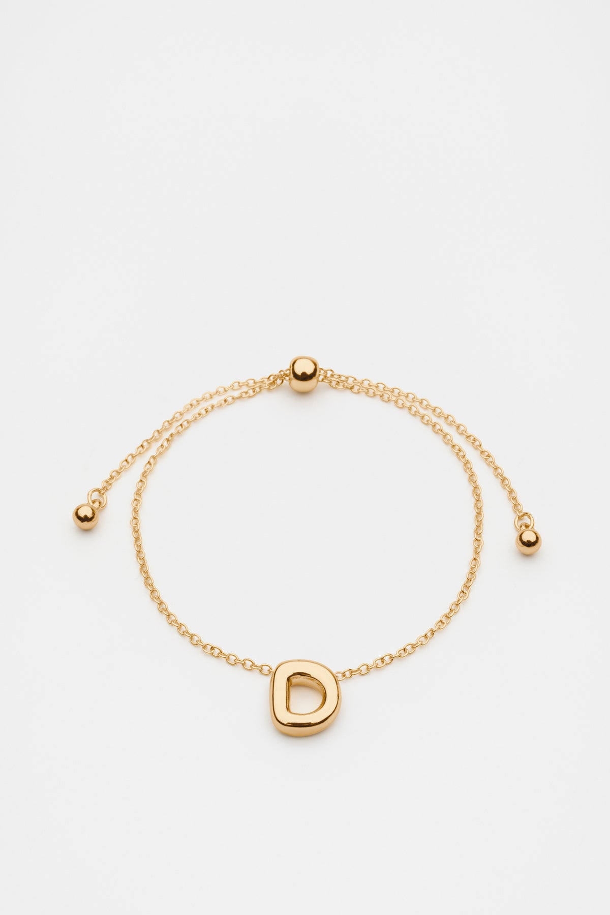 Bubble Letter Bracelet