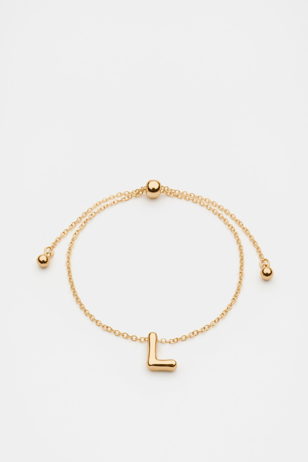 Bubble Letter Bracelet