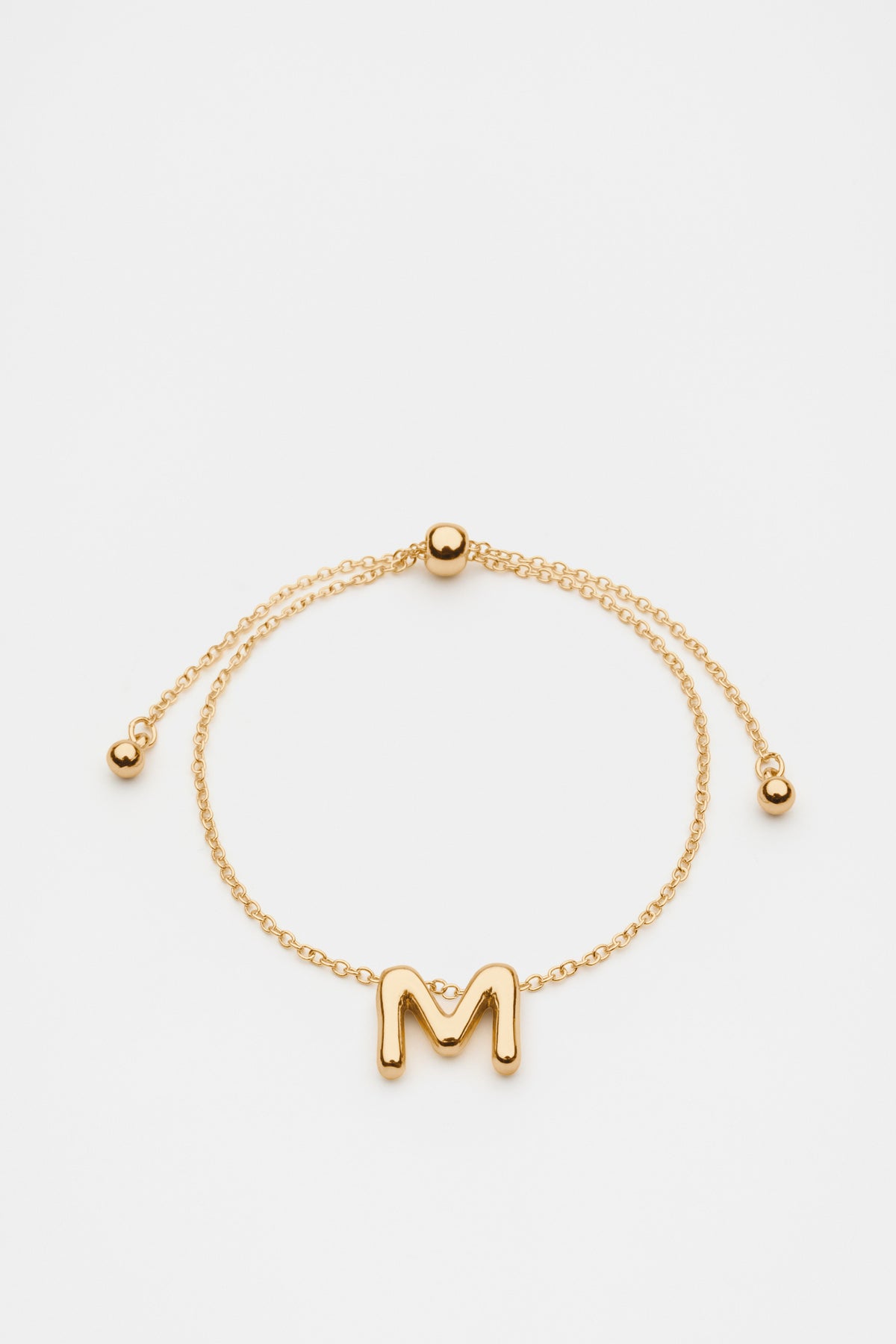 Bubble Letter Bracelet