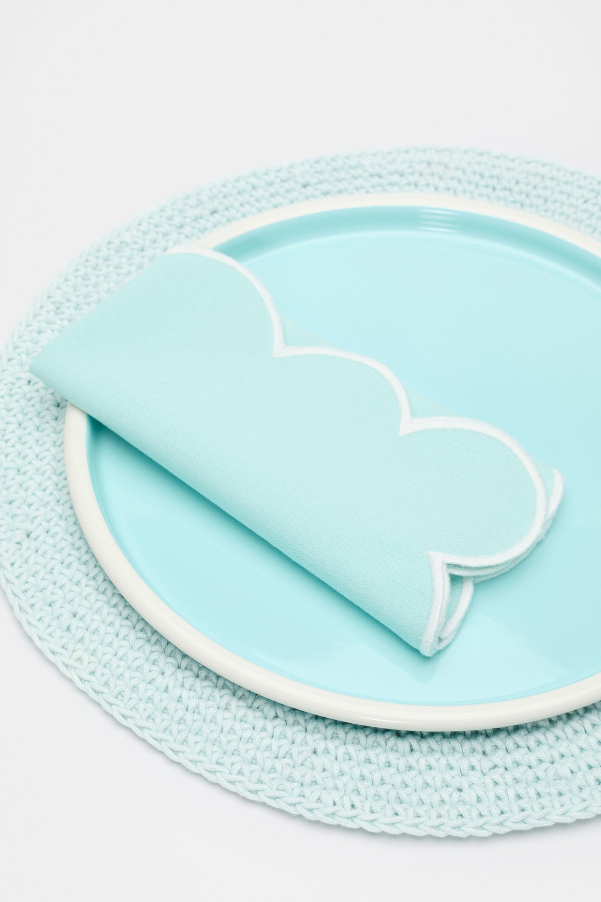Alyra Scallop Napkin Set of 4