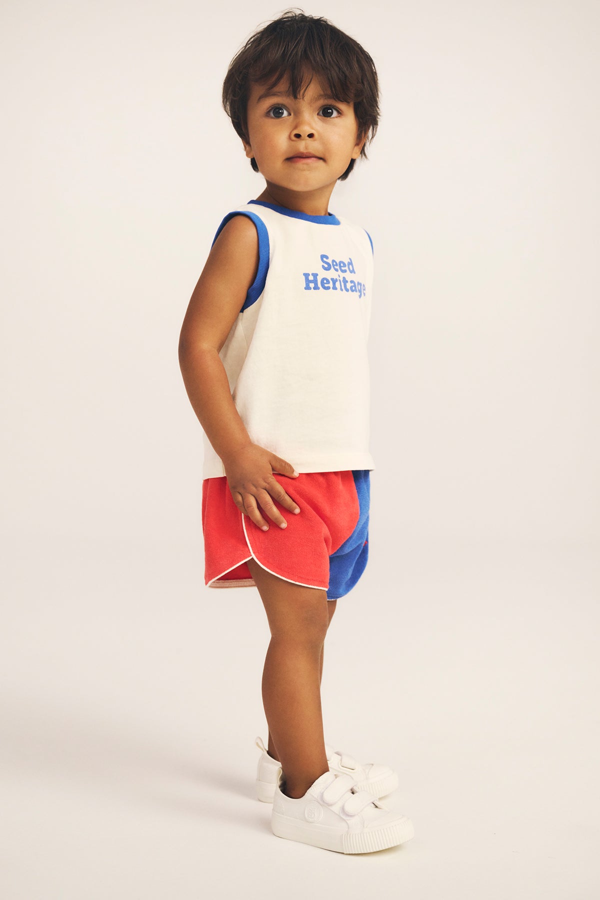 Colourblock Towelling Short