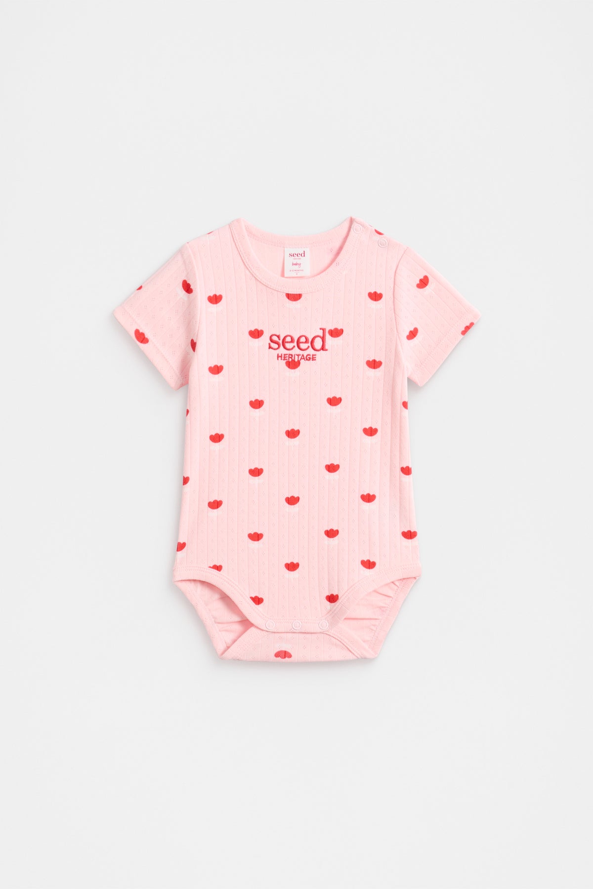 Flower Pointelle Bodysuit