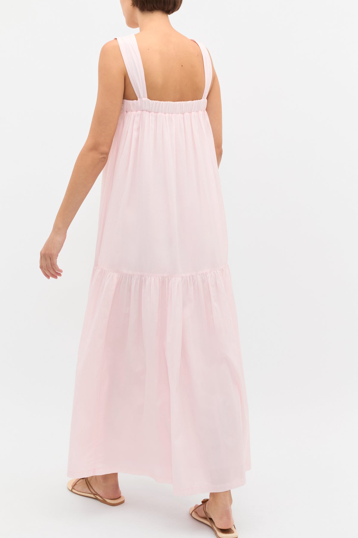 Voile Tiered Maxi Dress