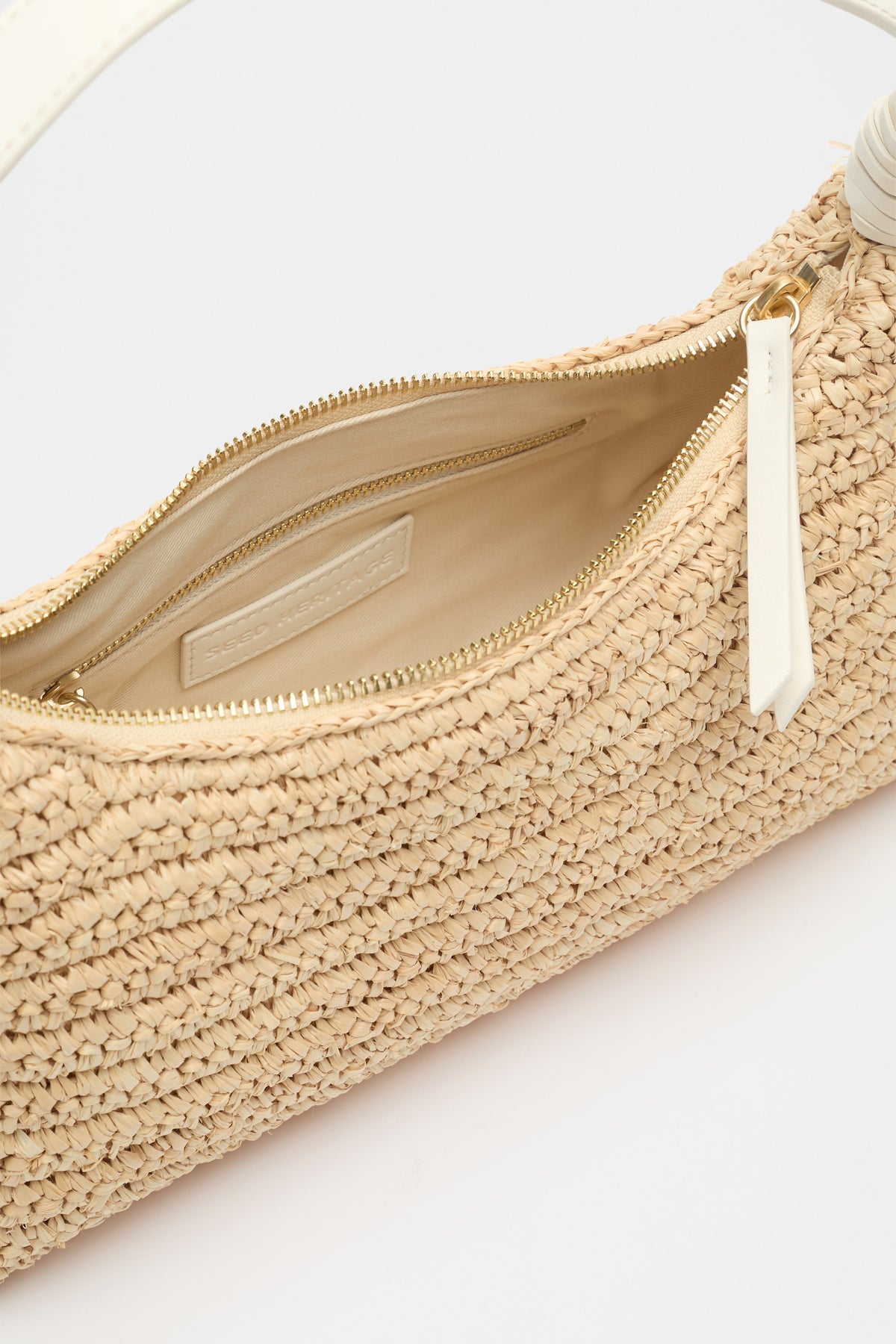 Raffia Shoulder Bag