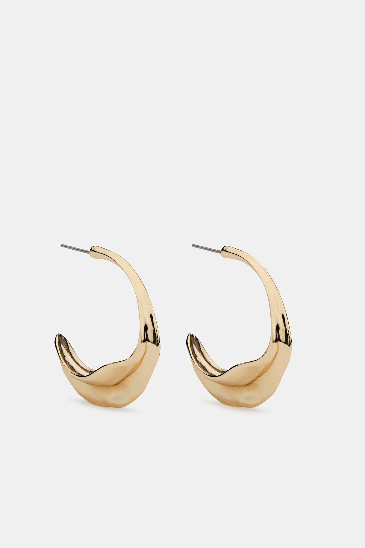 Oval Hoop Earring