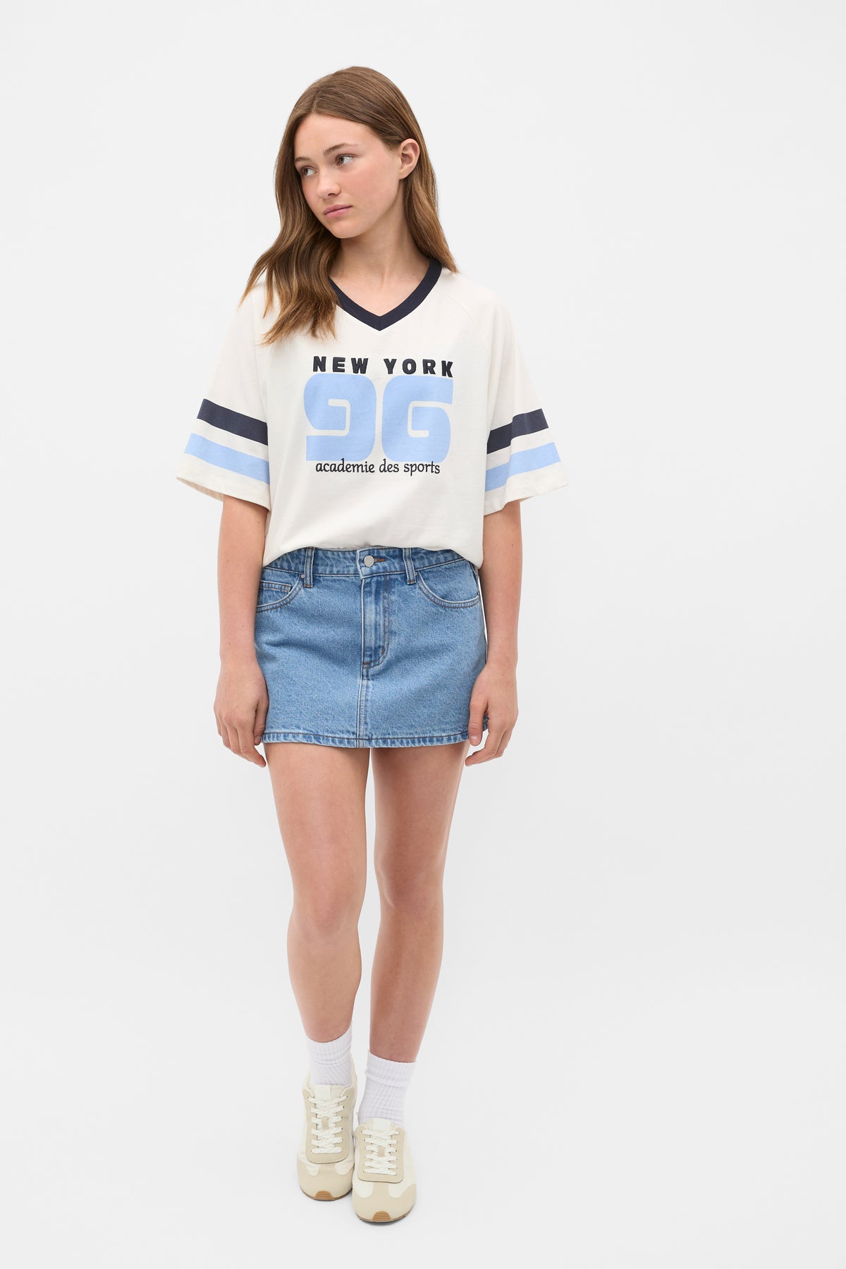 Sporty V Neck Tee