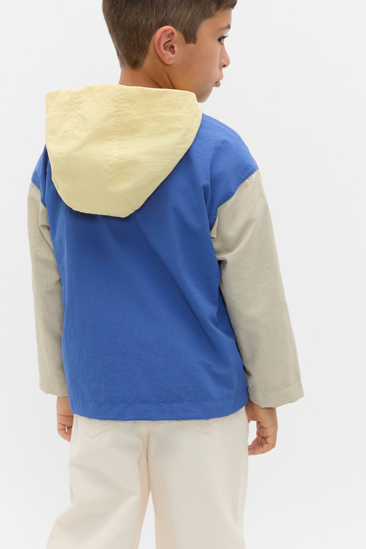 Colourblock Logo Spray Jacket