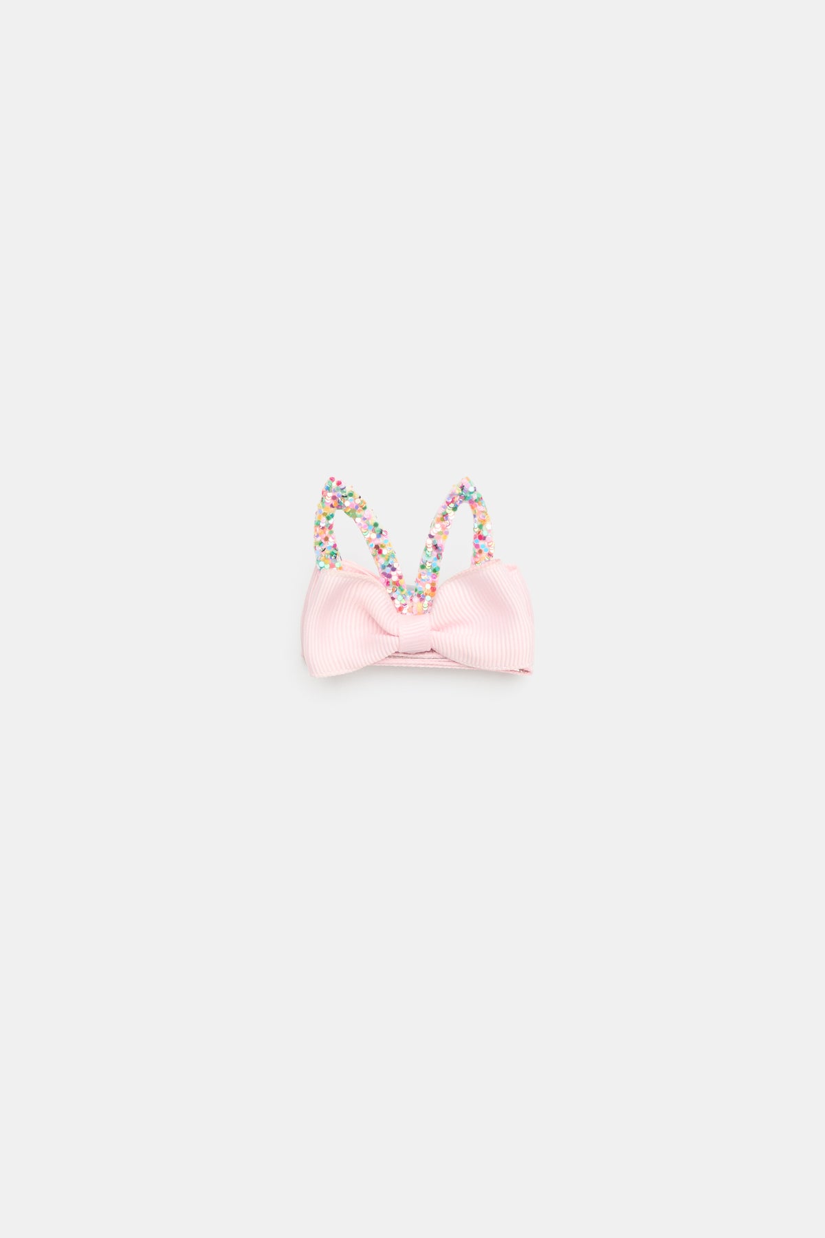 Bow Glitter Ears Duck Clip