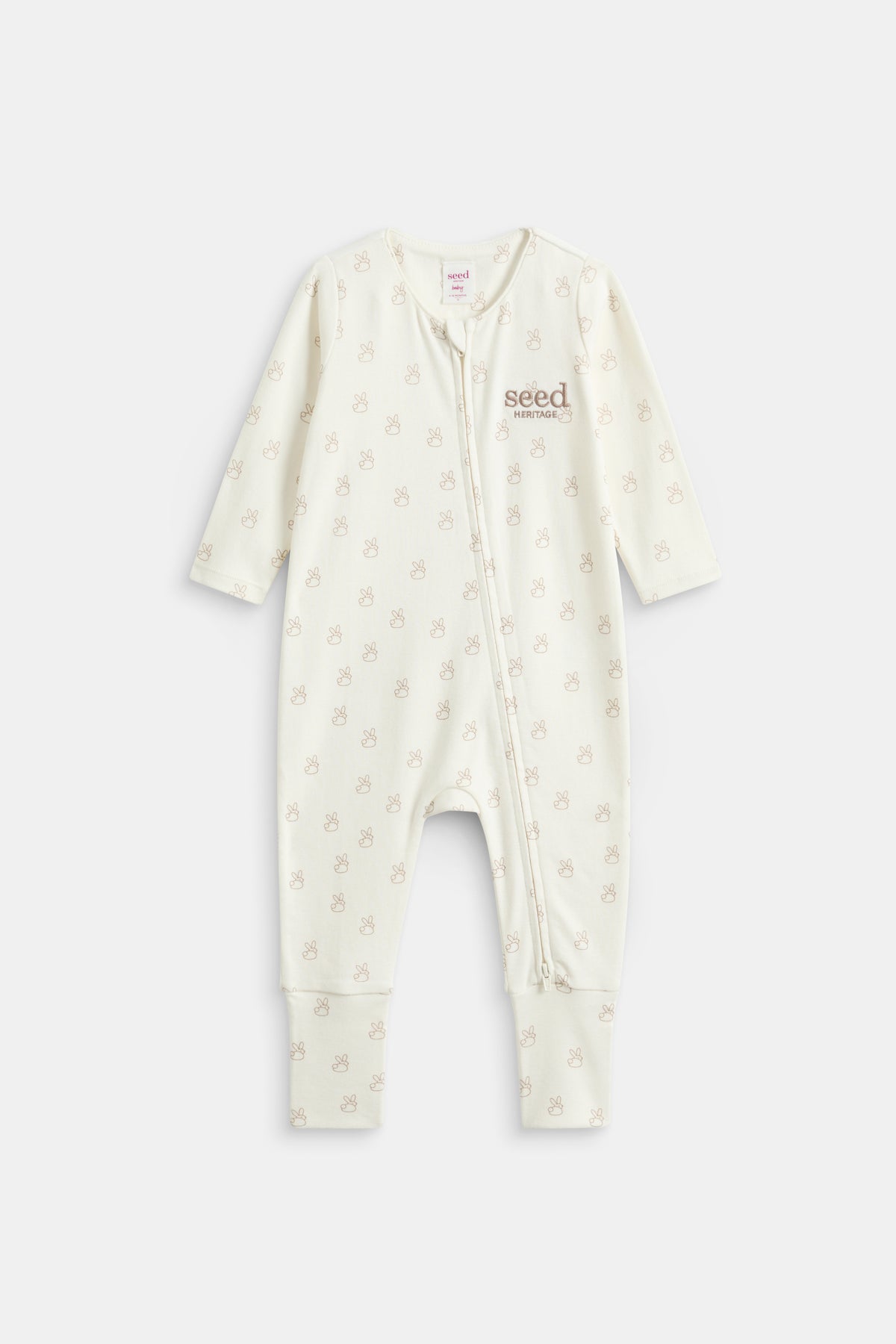 Bunny Logo Zipsuit