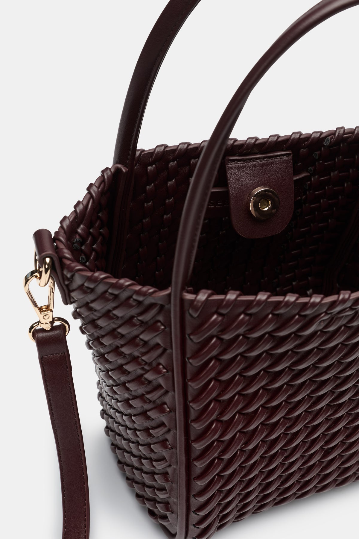 Woven Mini Crossbody Bag