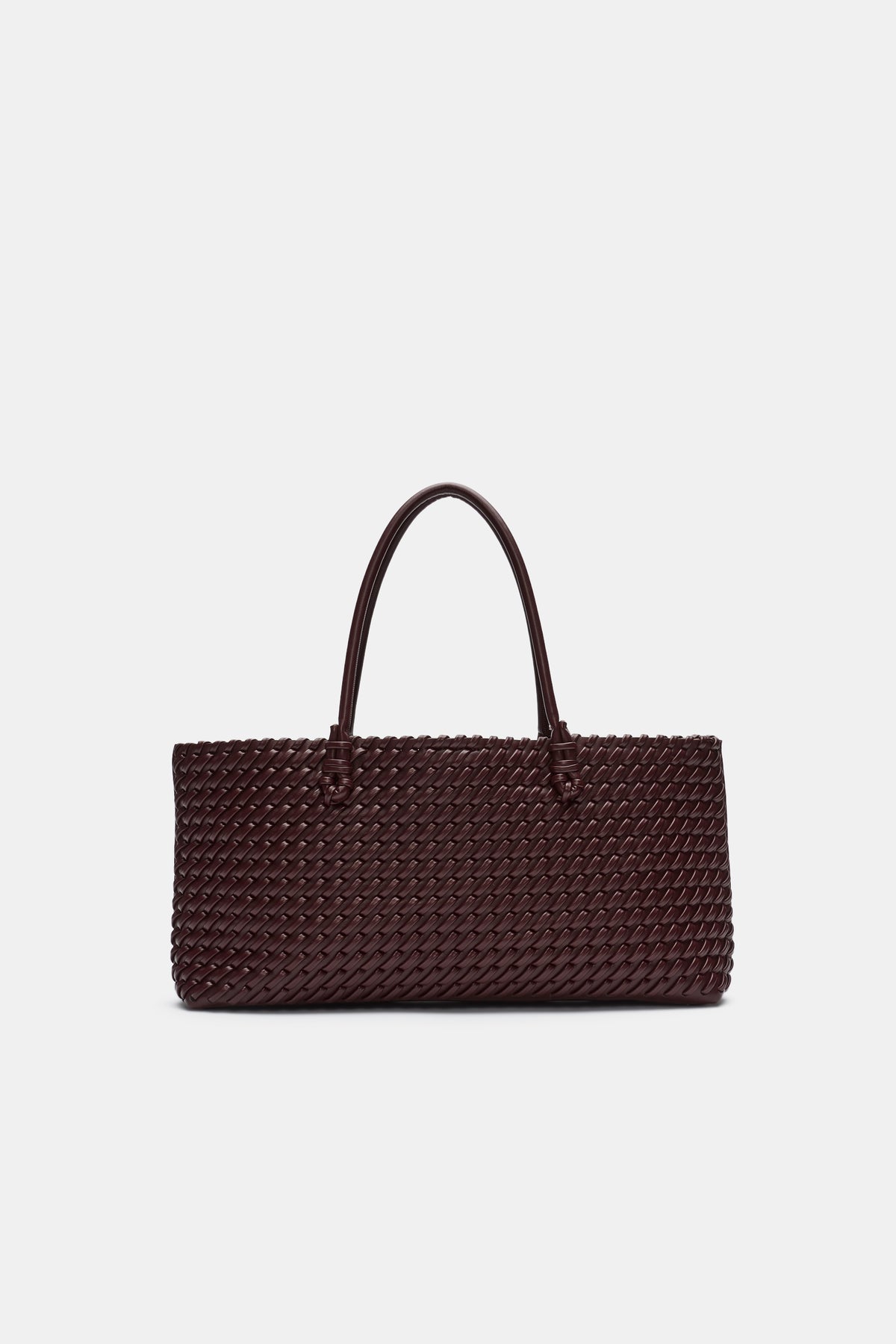 Woven East West Tote