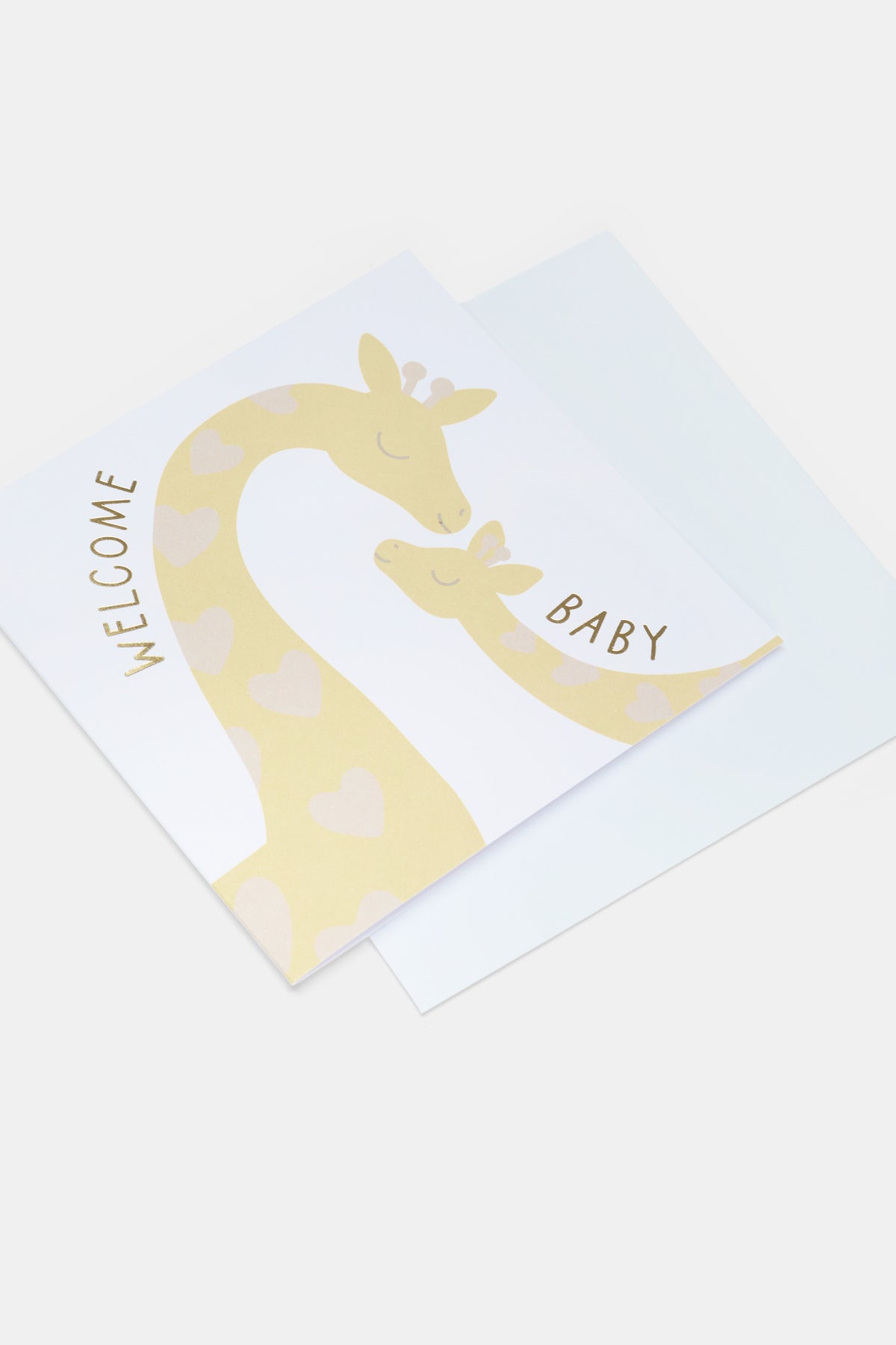 Welcome Baby Giraffe Card