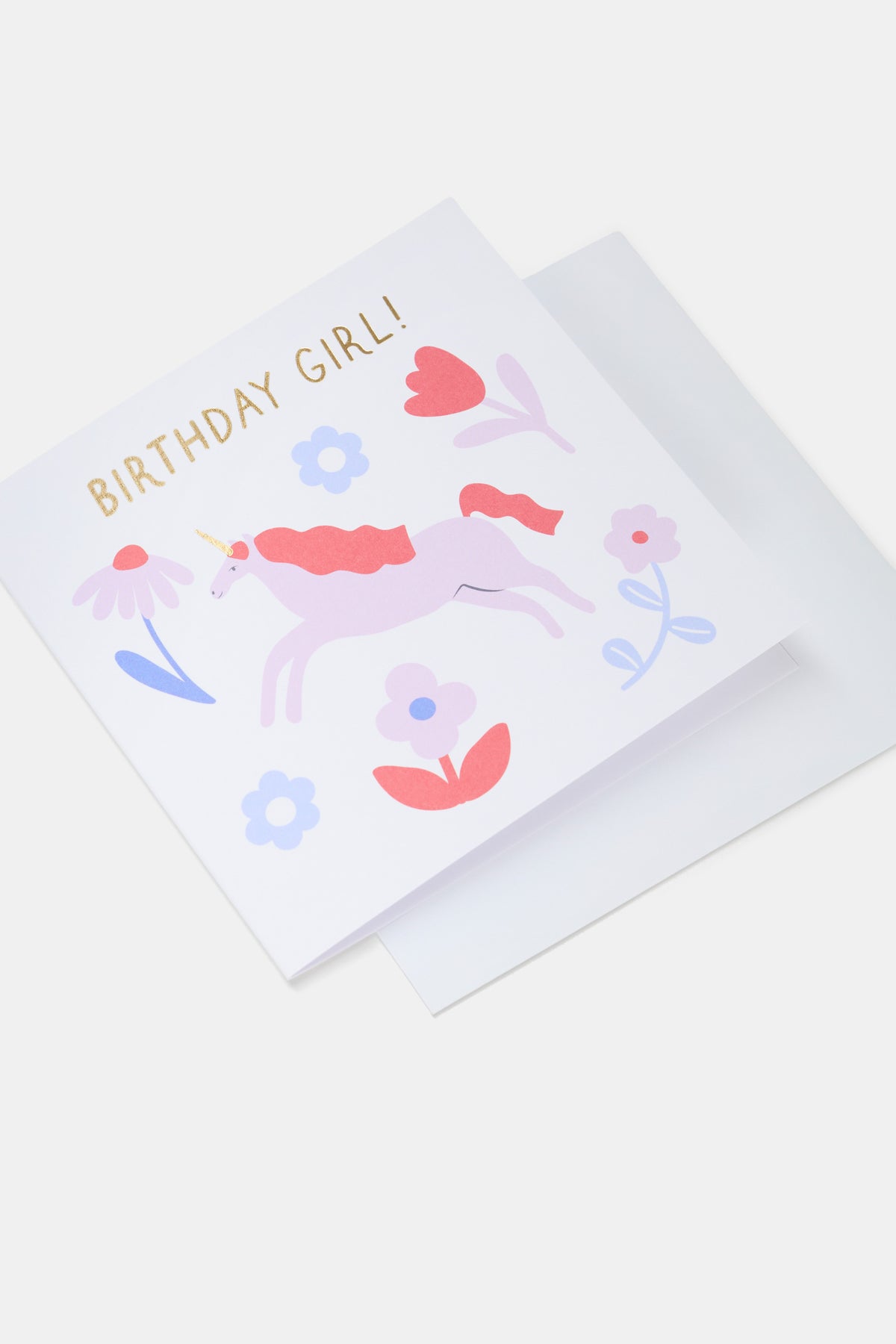 Pony Birthday Girl Card