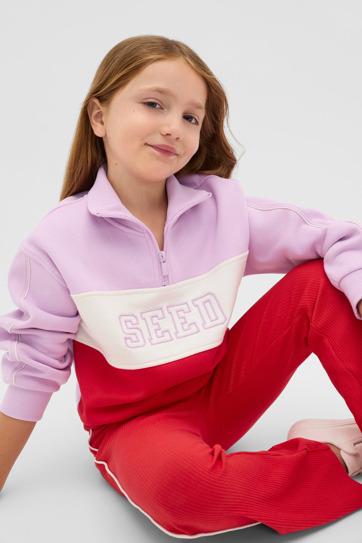 Core Panelled Sweater