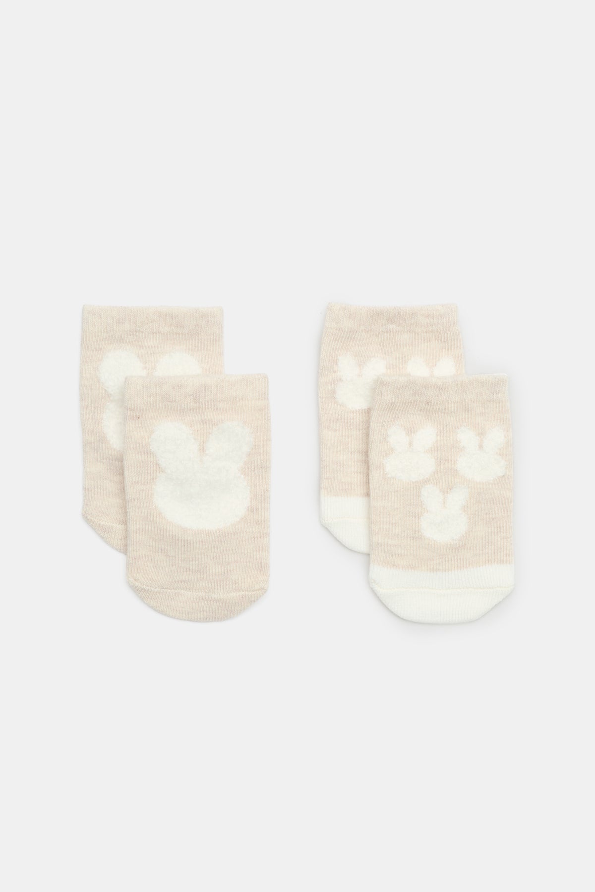 Fluffy Bunny Sock 2 Pack