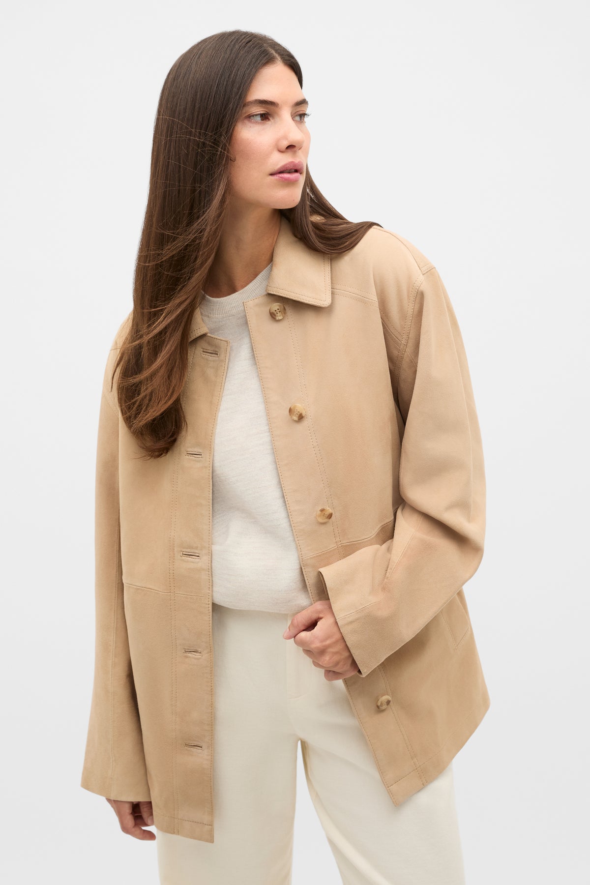 Suede Shacket