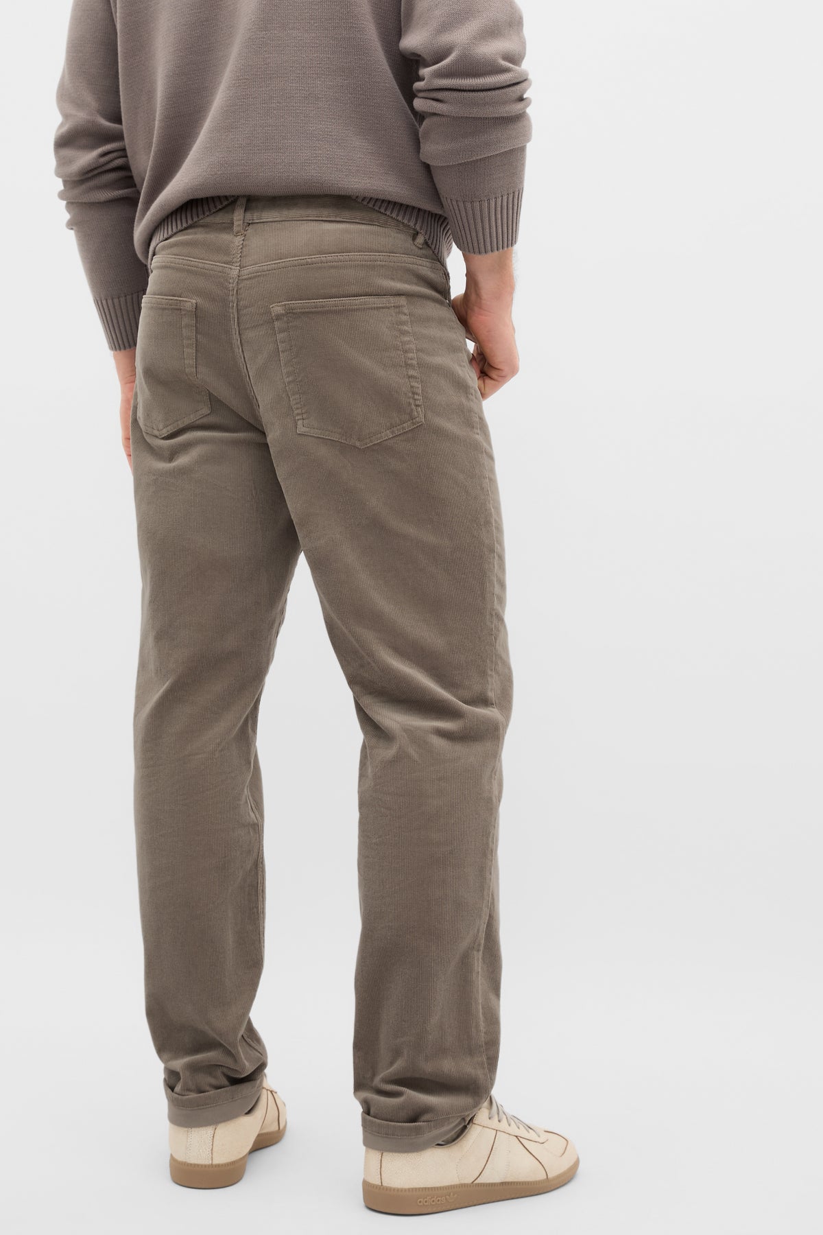 5 Pocket Cord Pants (Taupe)