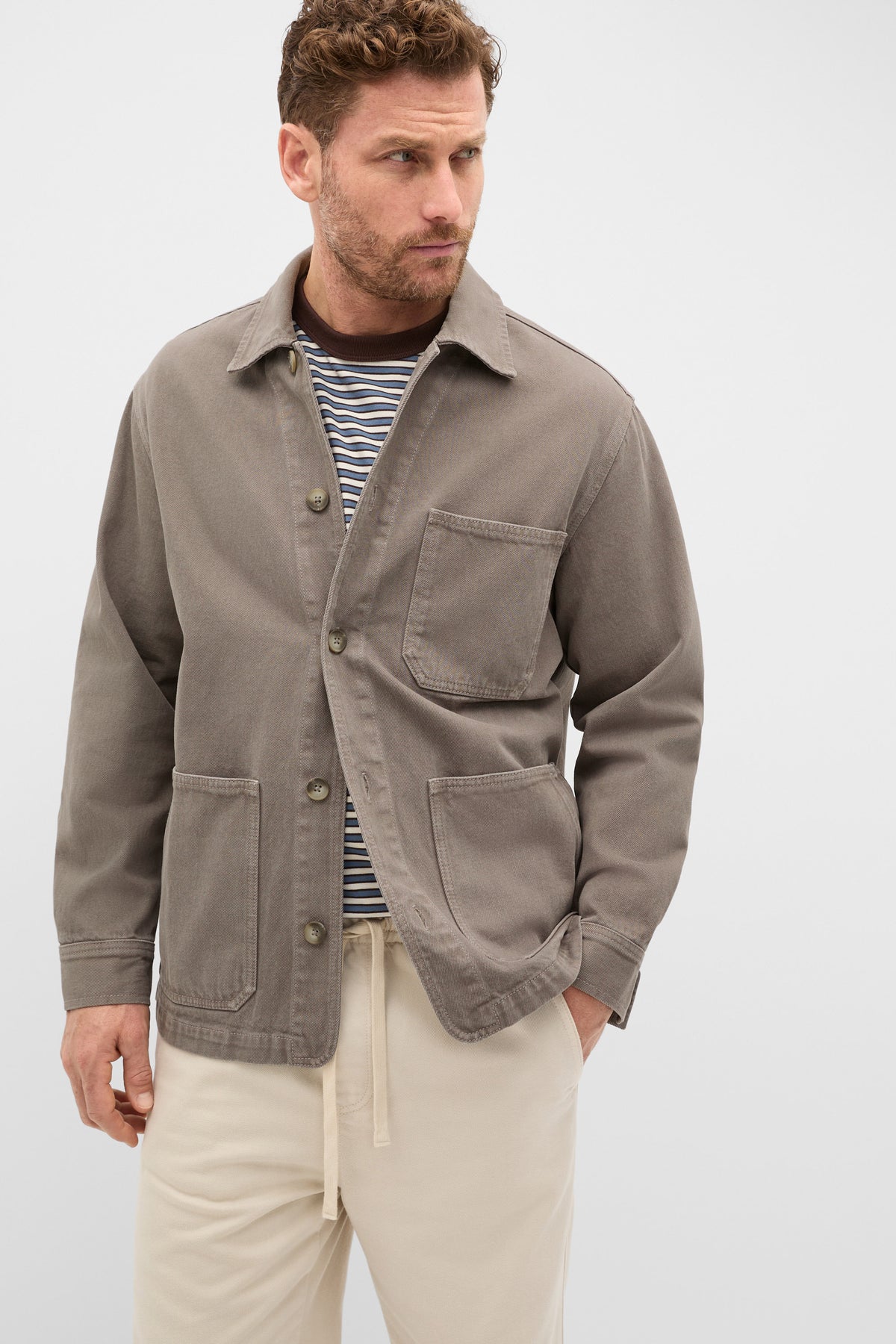 Twill Worker Jacket