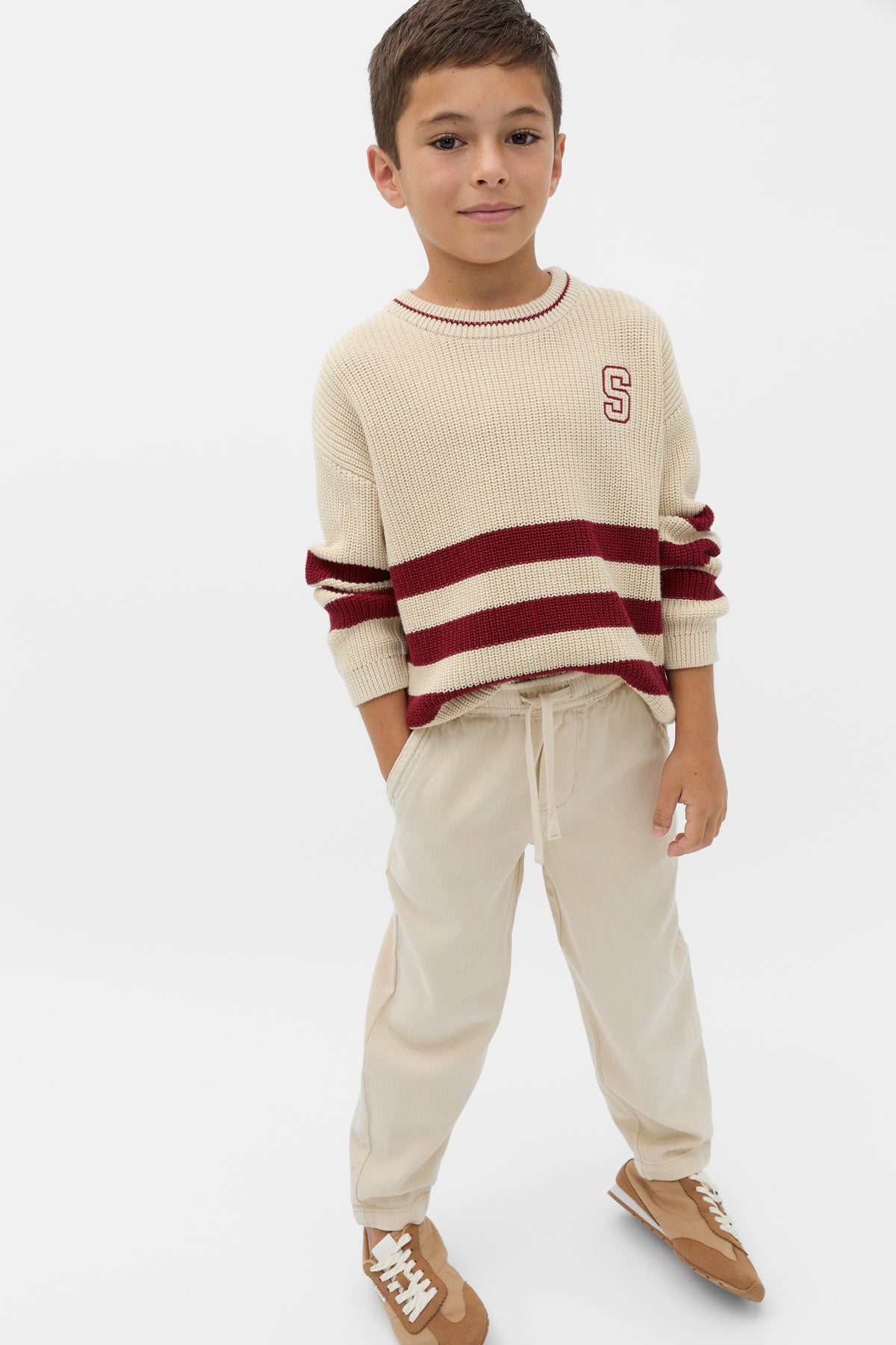 Sports Knit Sweater