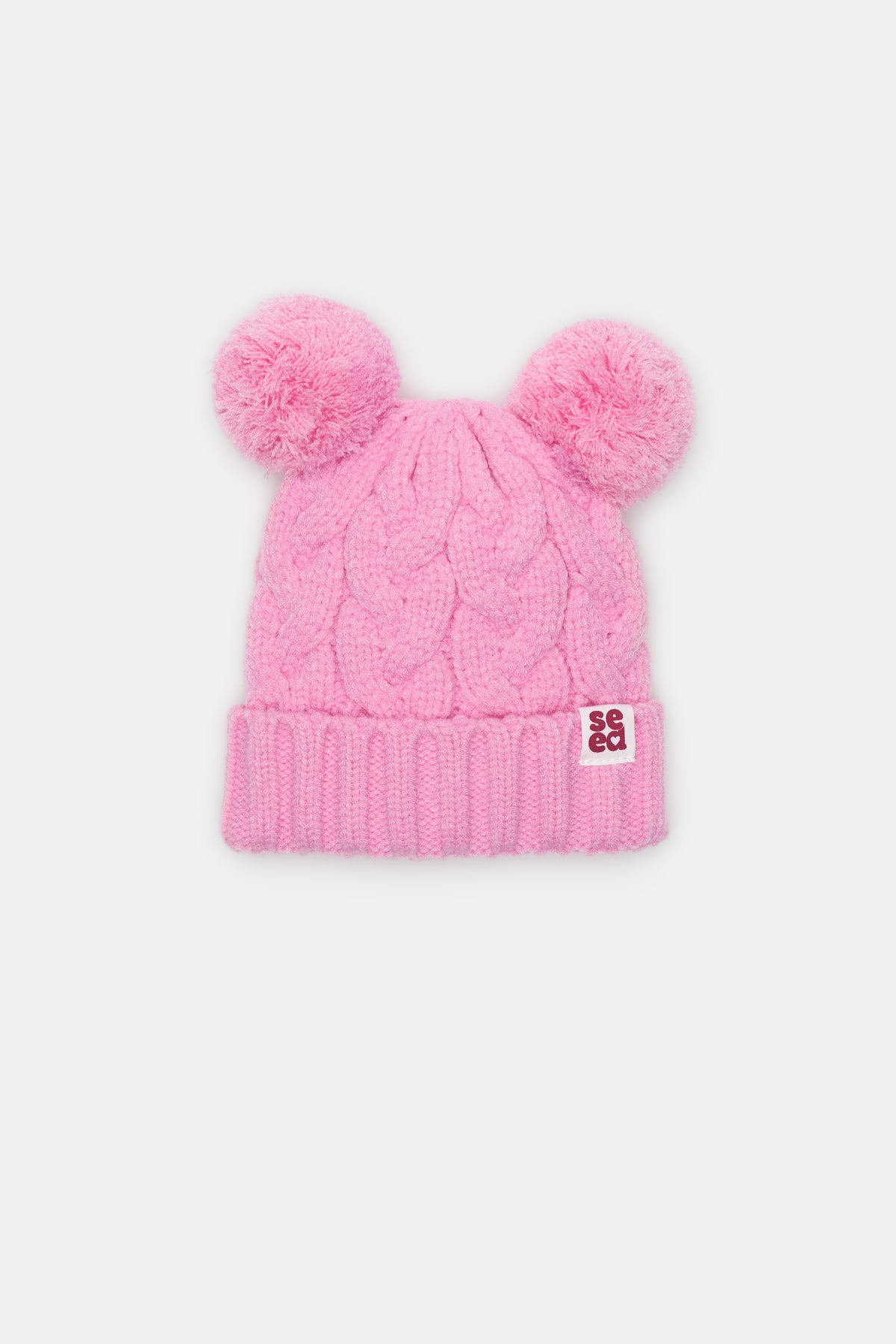 Mini Cable Knit Beanie
