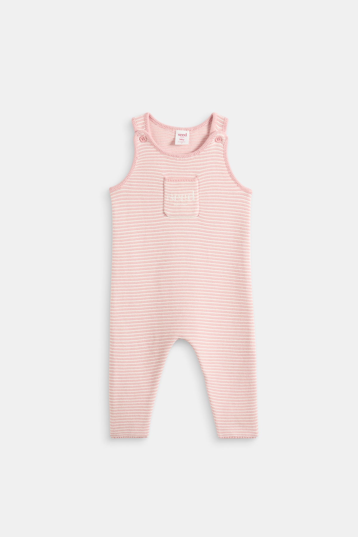 Logo Knit Overall