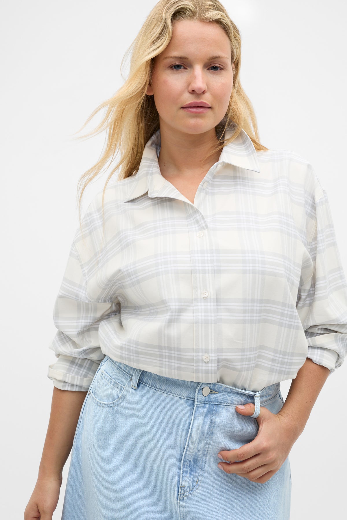Cotton Check Shirt