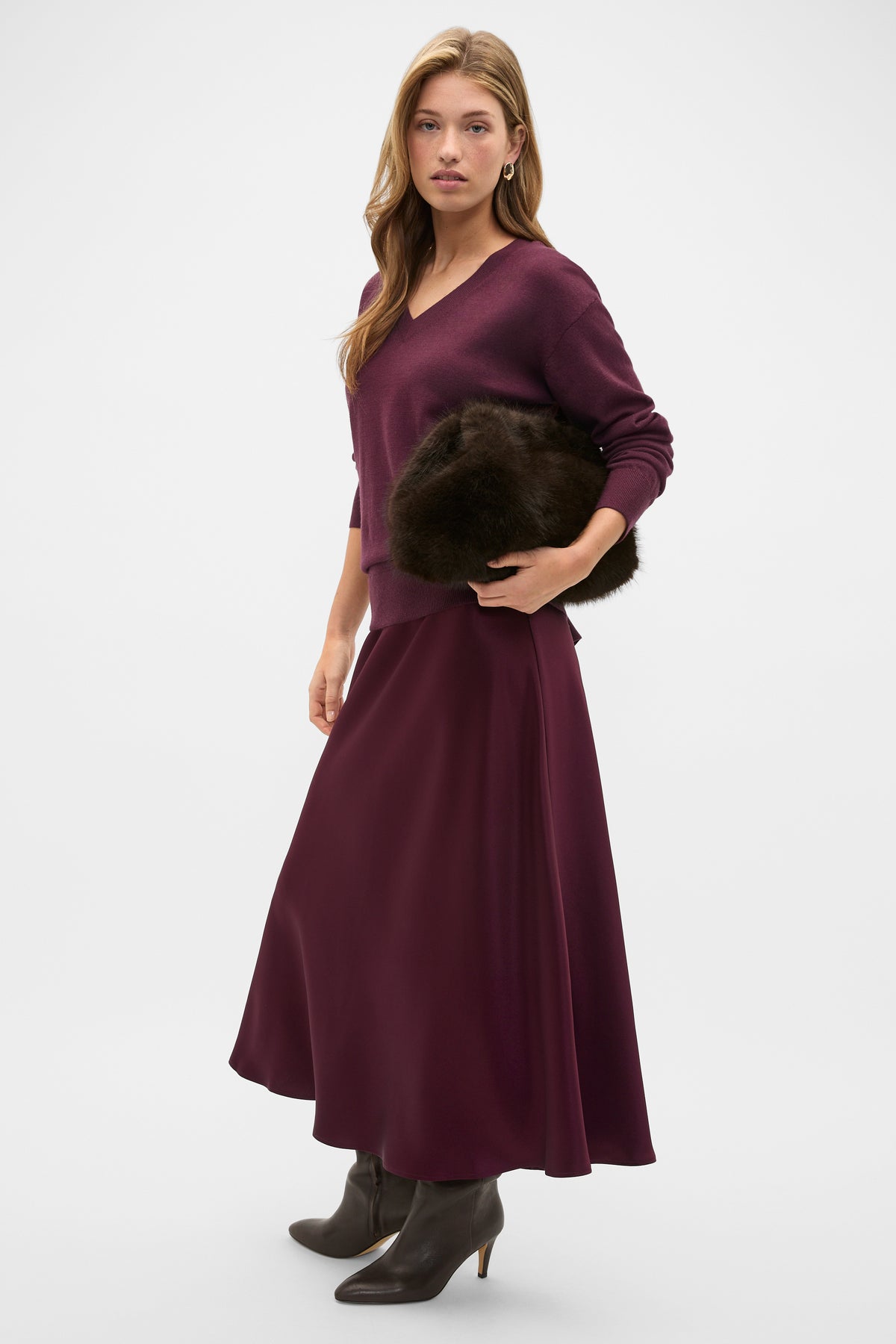 Australian Merino V Neck Knit