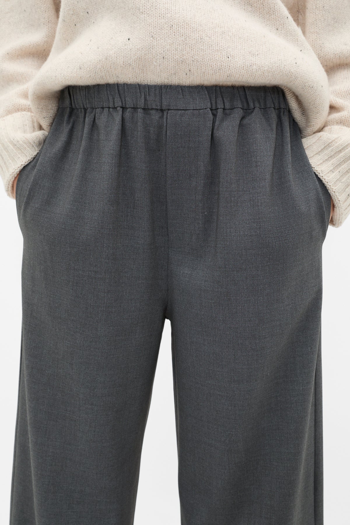 Elasticated Straight Leg Pant