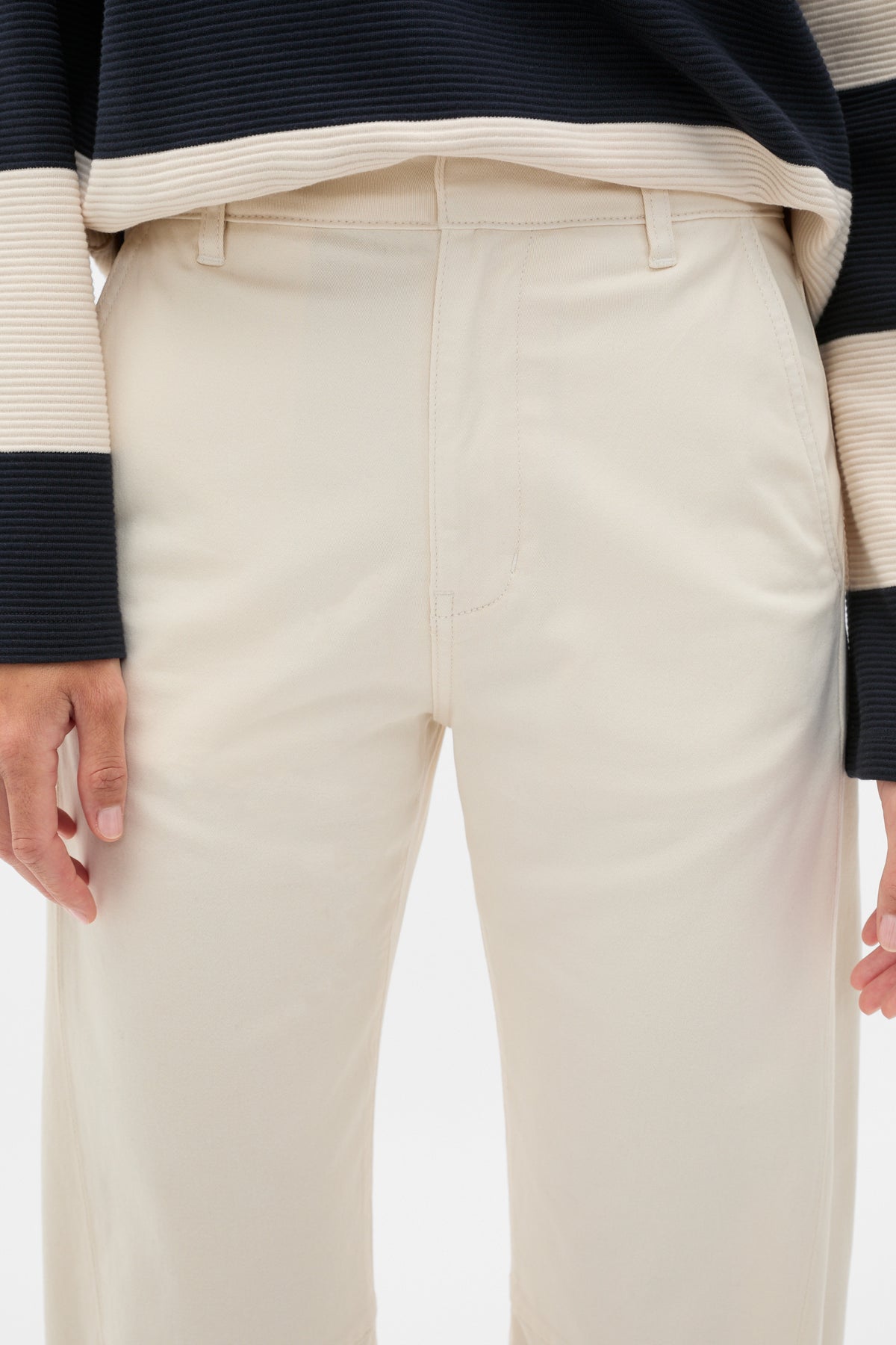 Twill Cotton Tapered Pant