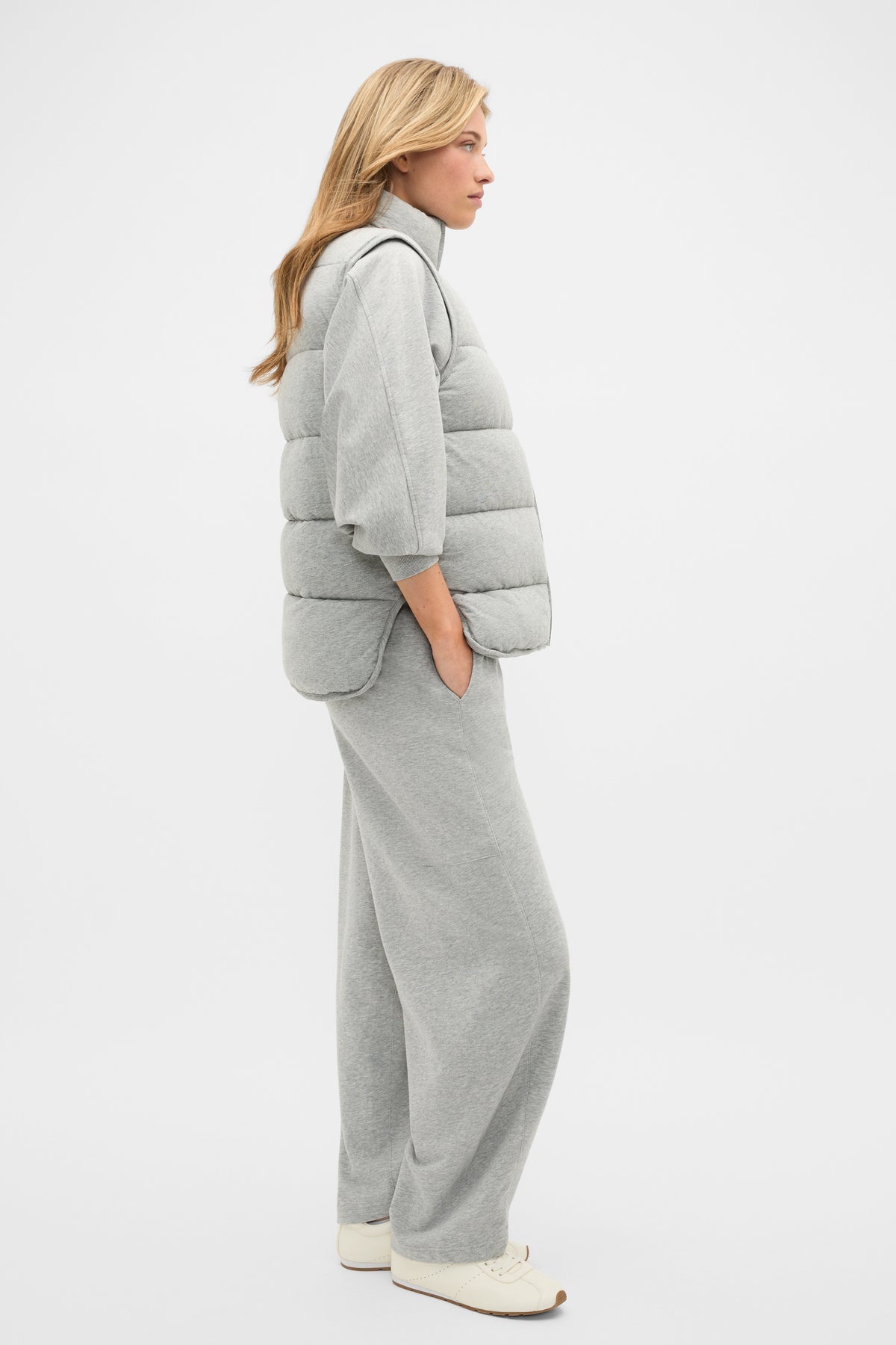 Quilted Jersey Vest