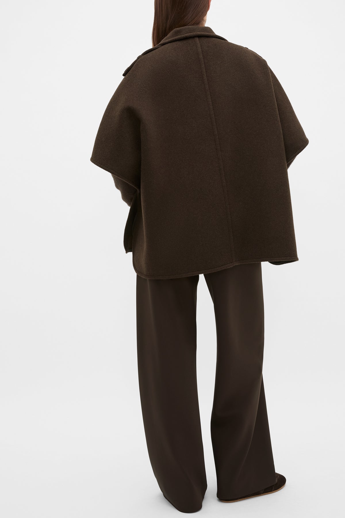 Wool Trench Cape