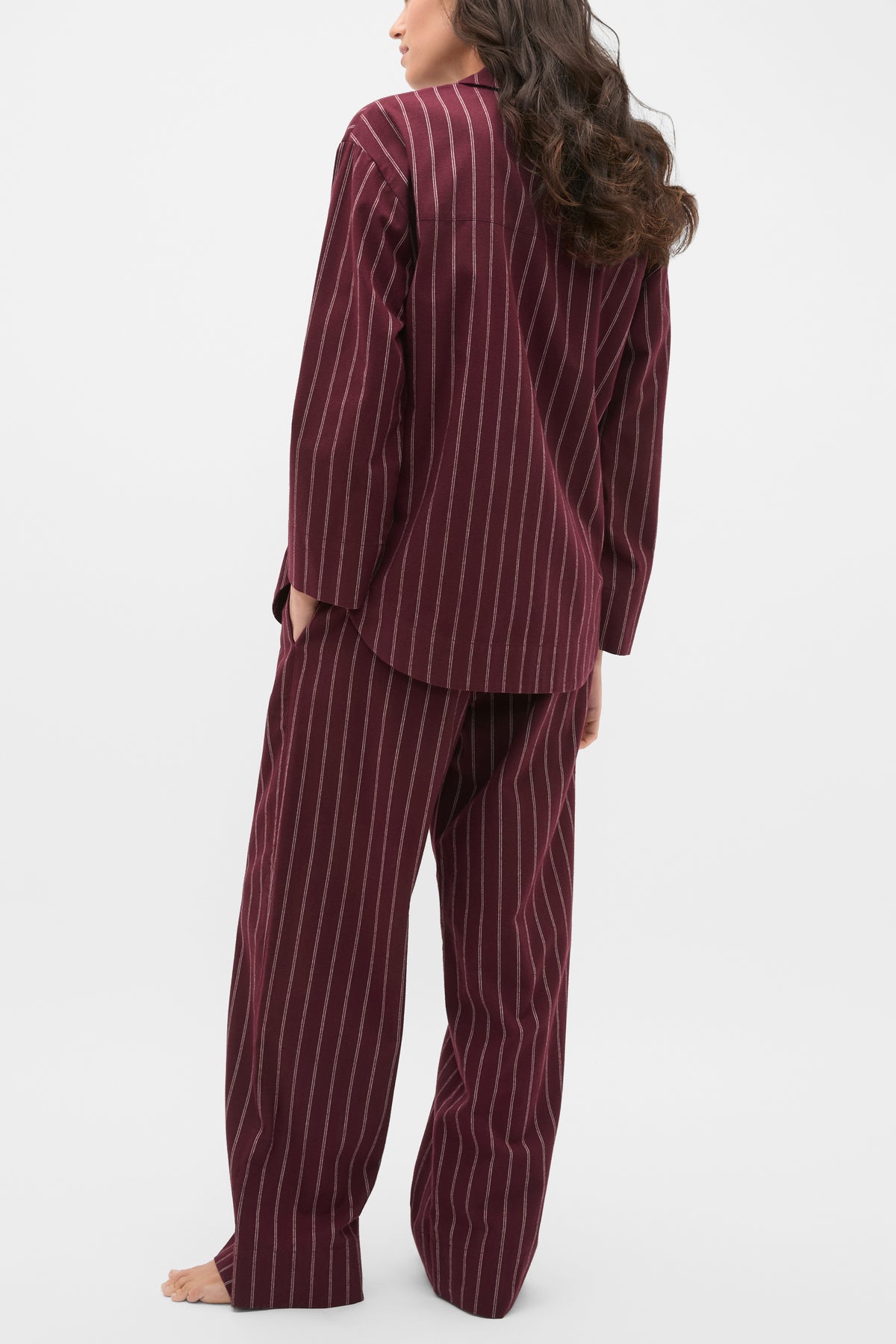 Flannelette Shirt and Pant PJ Set