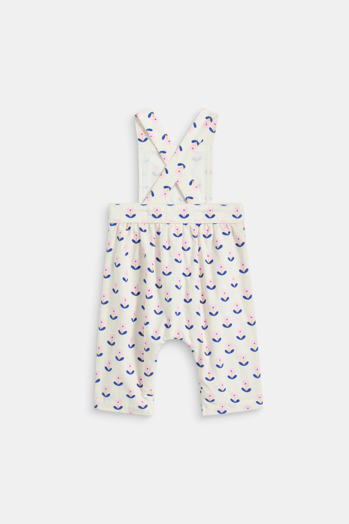 Cord Floral Overall