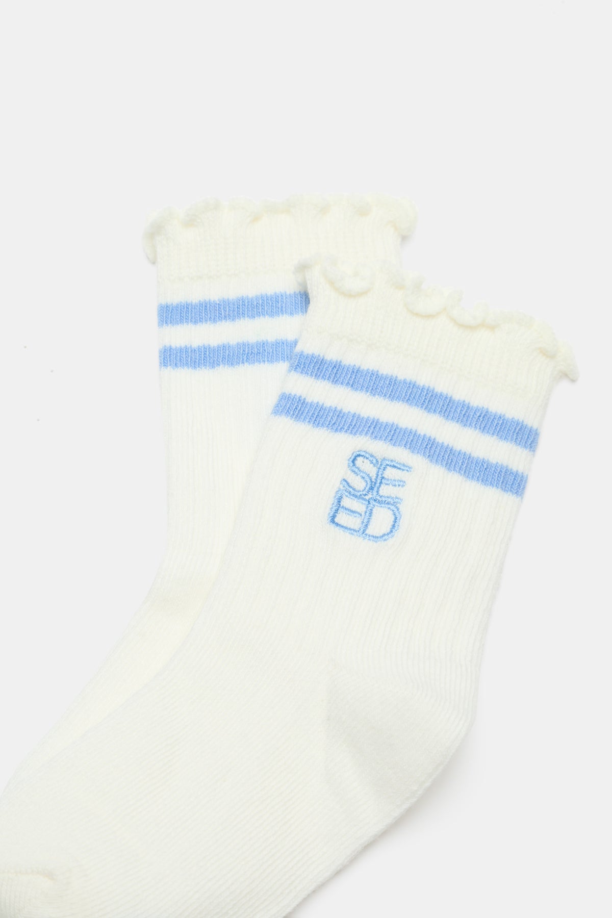 Quad Logo Stripe Sock