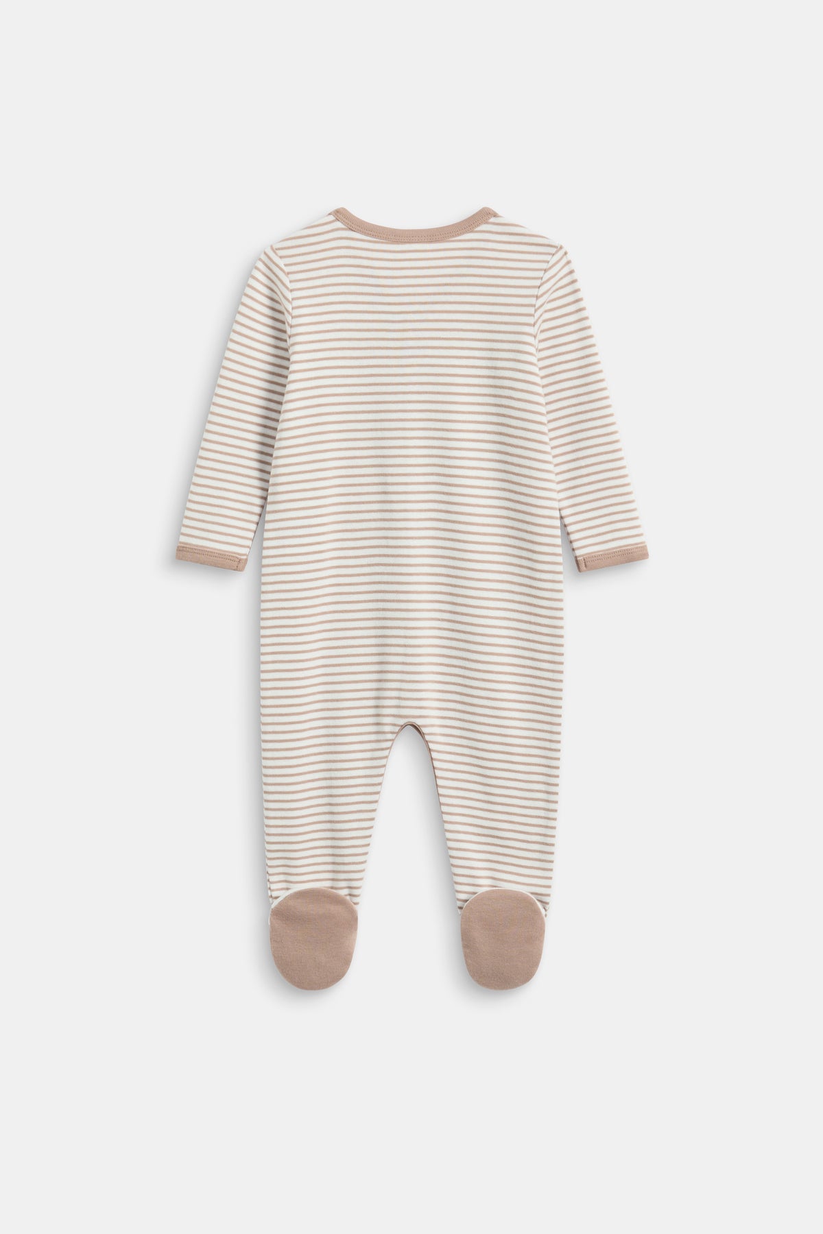 Logo Stripe Snap Jumpsuit