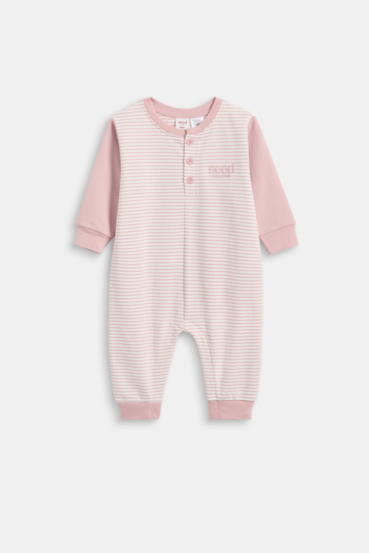 Logo Stripe Jumpsuit