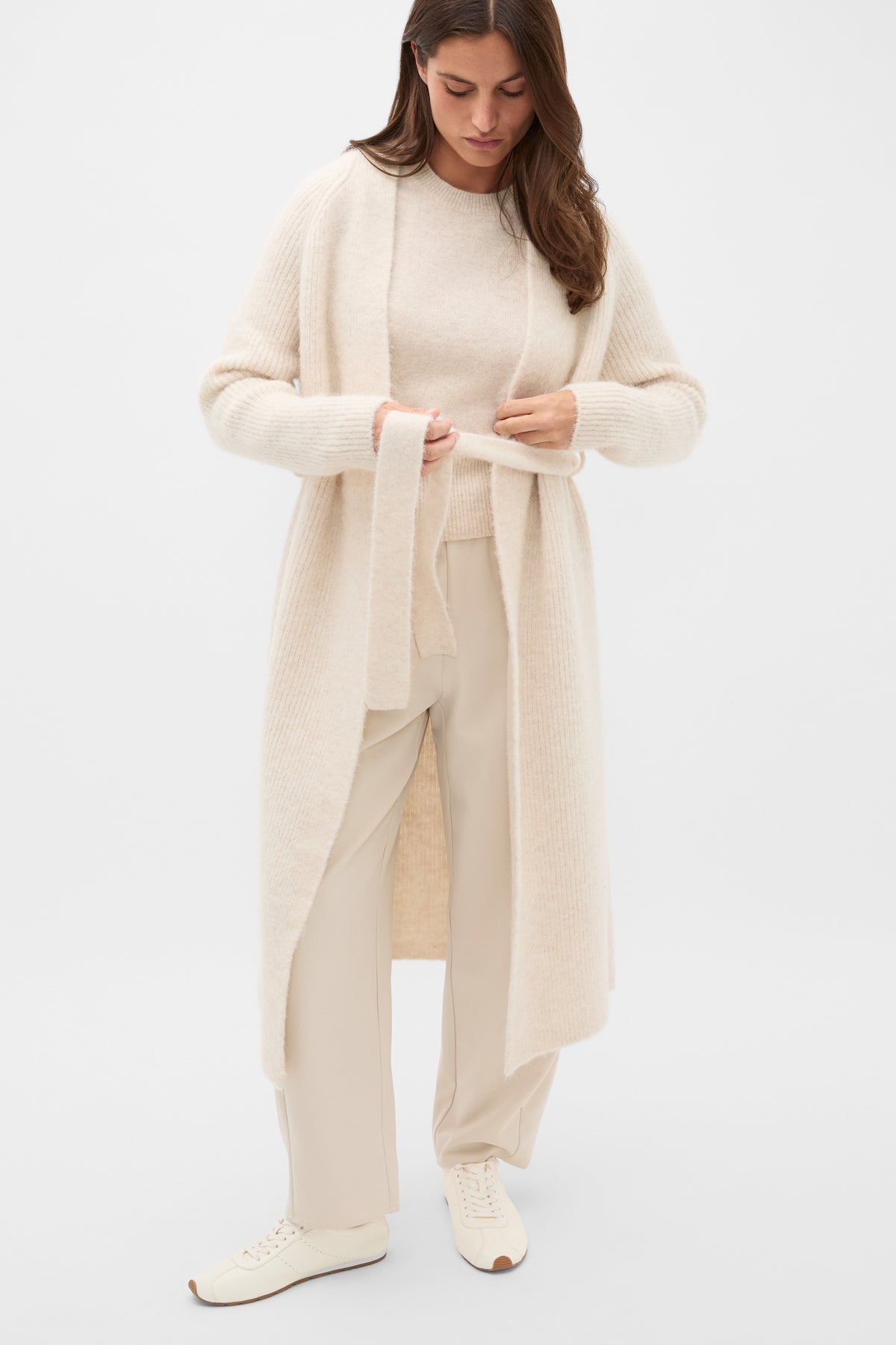 Luxe Fluffy Long Cardigan