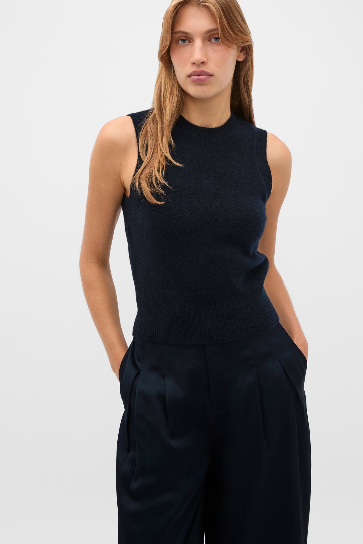 Brushed Wool Vest
