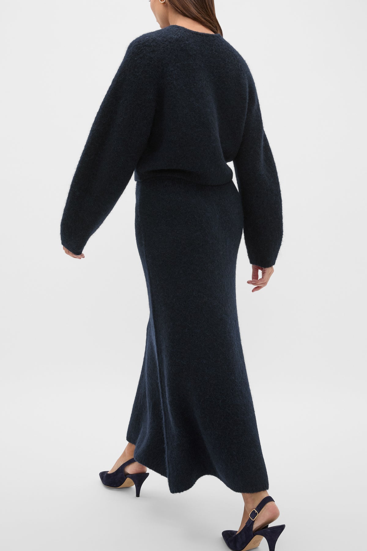 Luxe Fluffy Knit Skirt