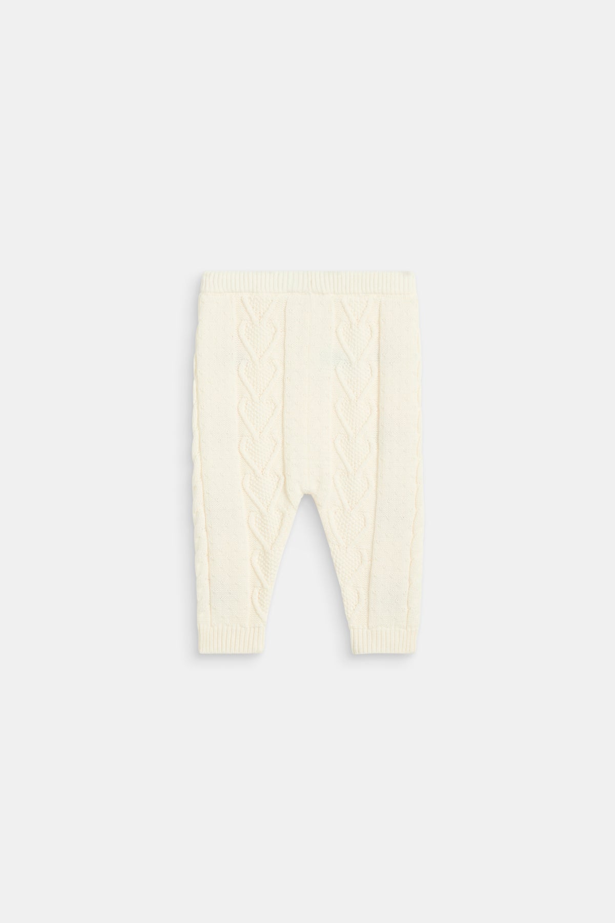 Floral Cable Knit Pant