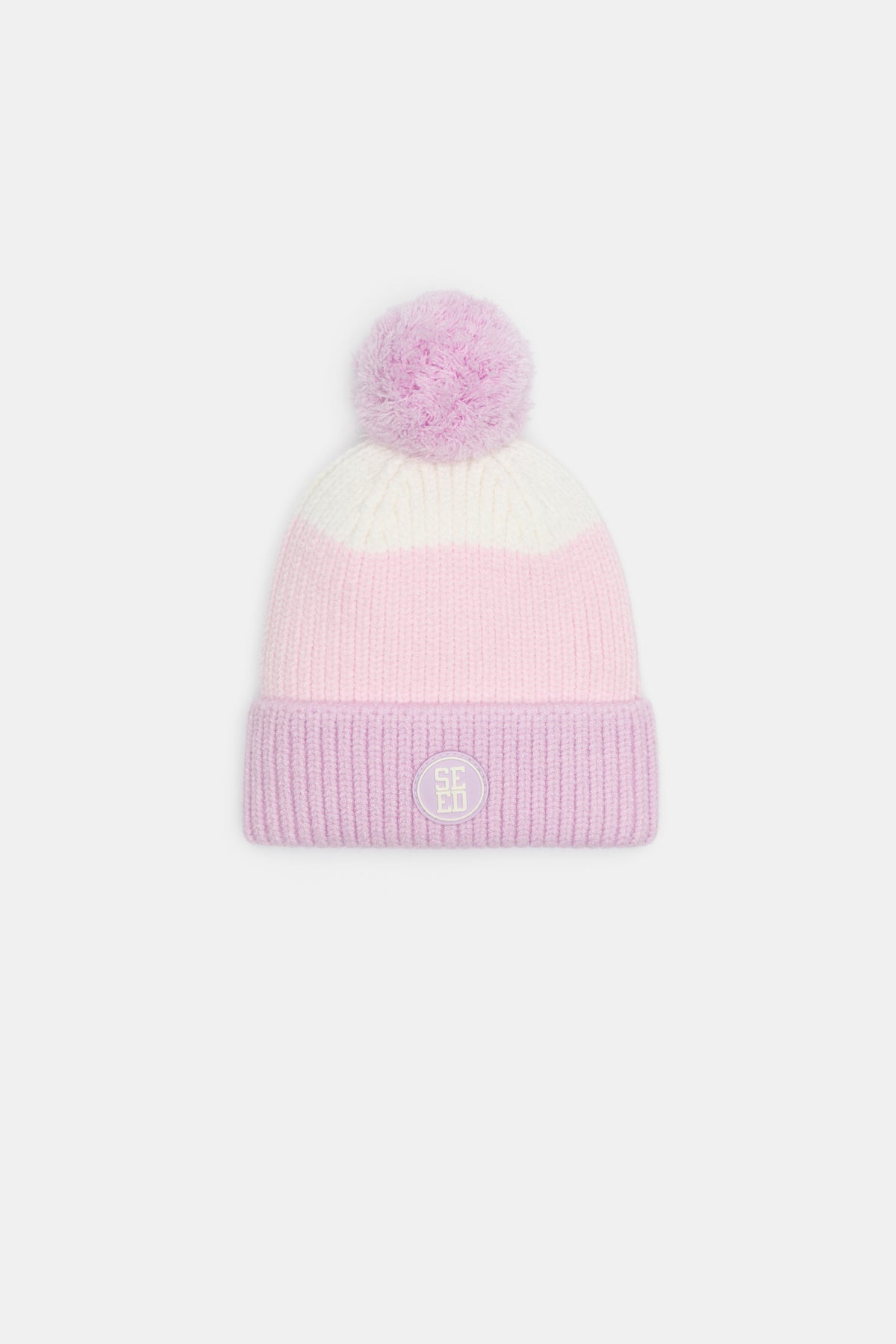 Mini Rib Colourblock Beanie