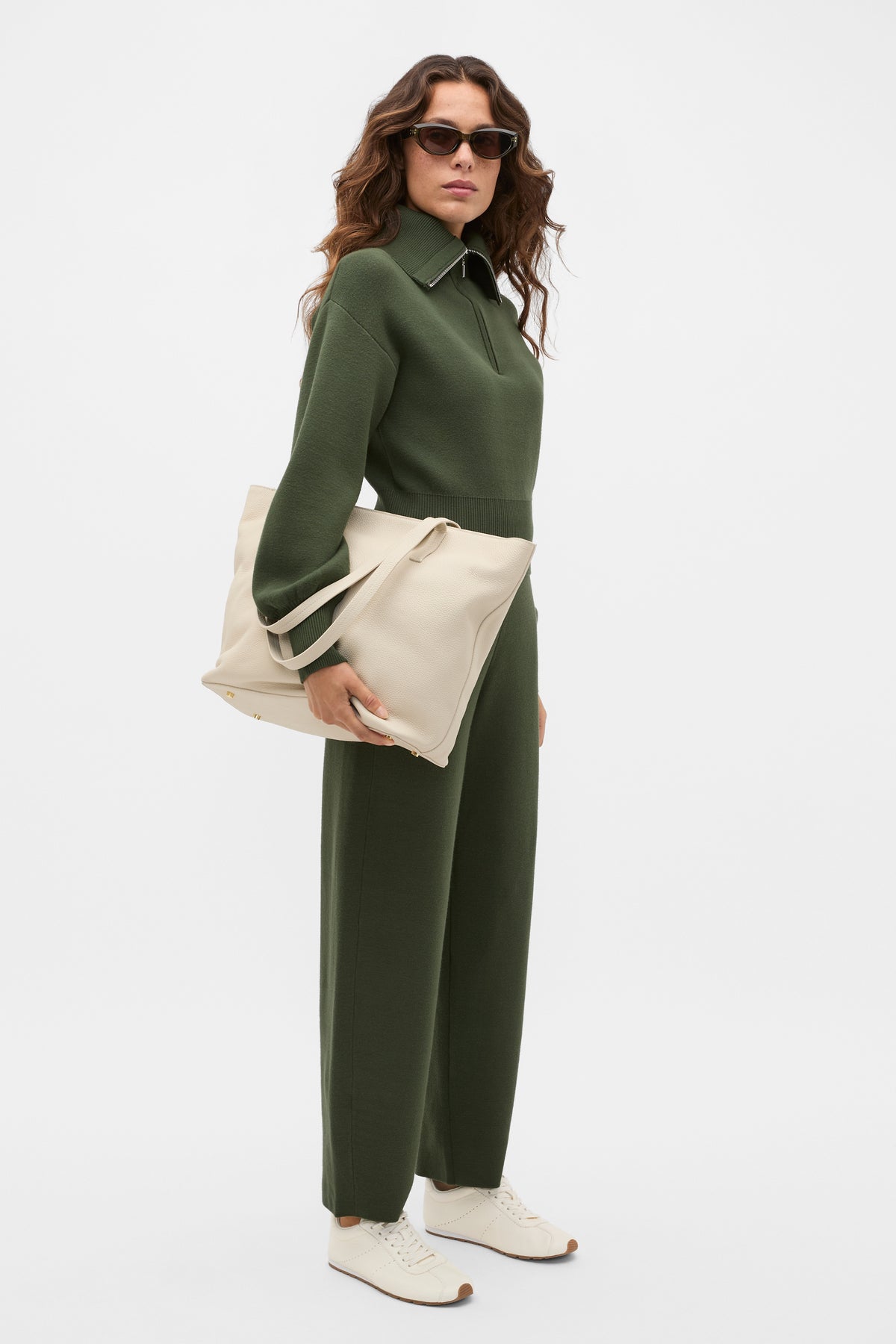 Double Knit Barrel Pant